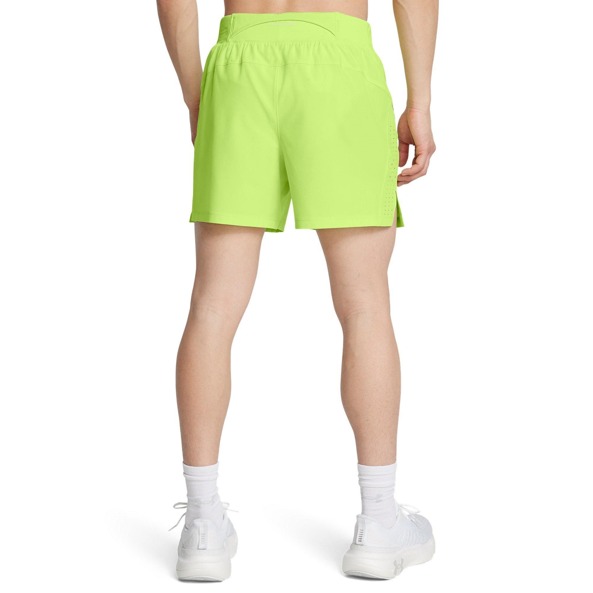 Green - Under Armour - Launch Performance Gym Shorts - 4
