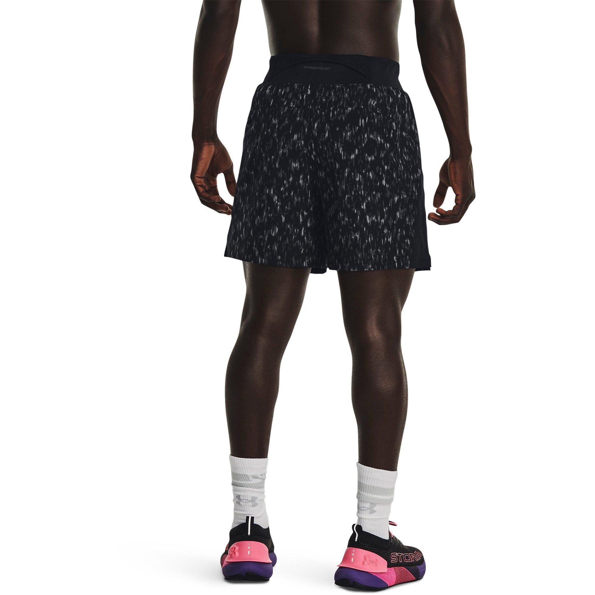 Black - Under Armour - Launch Elite 5 Shorts Mens - 4