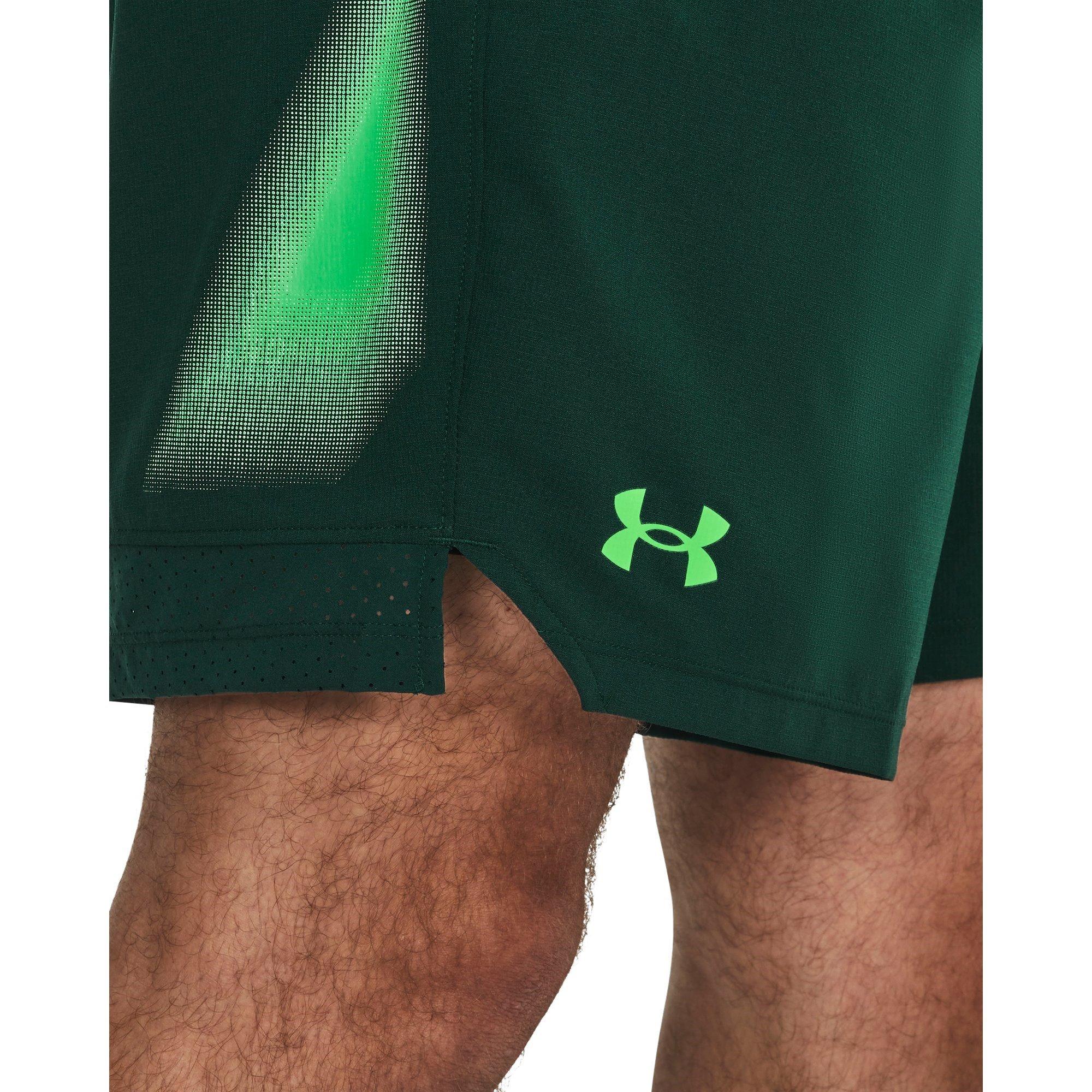 Green - Under Armour - Vanish Graphic Performance Gym Shorts - 6