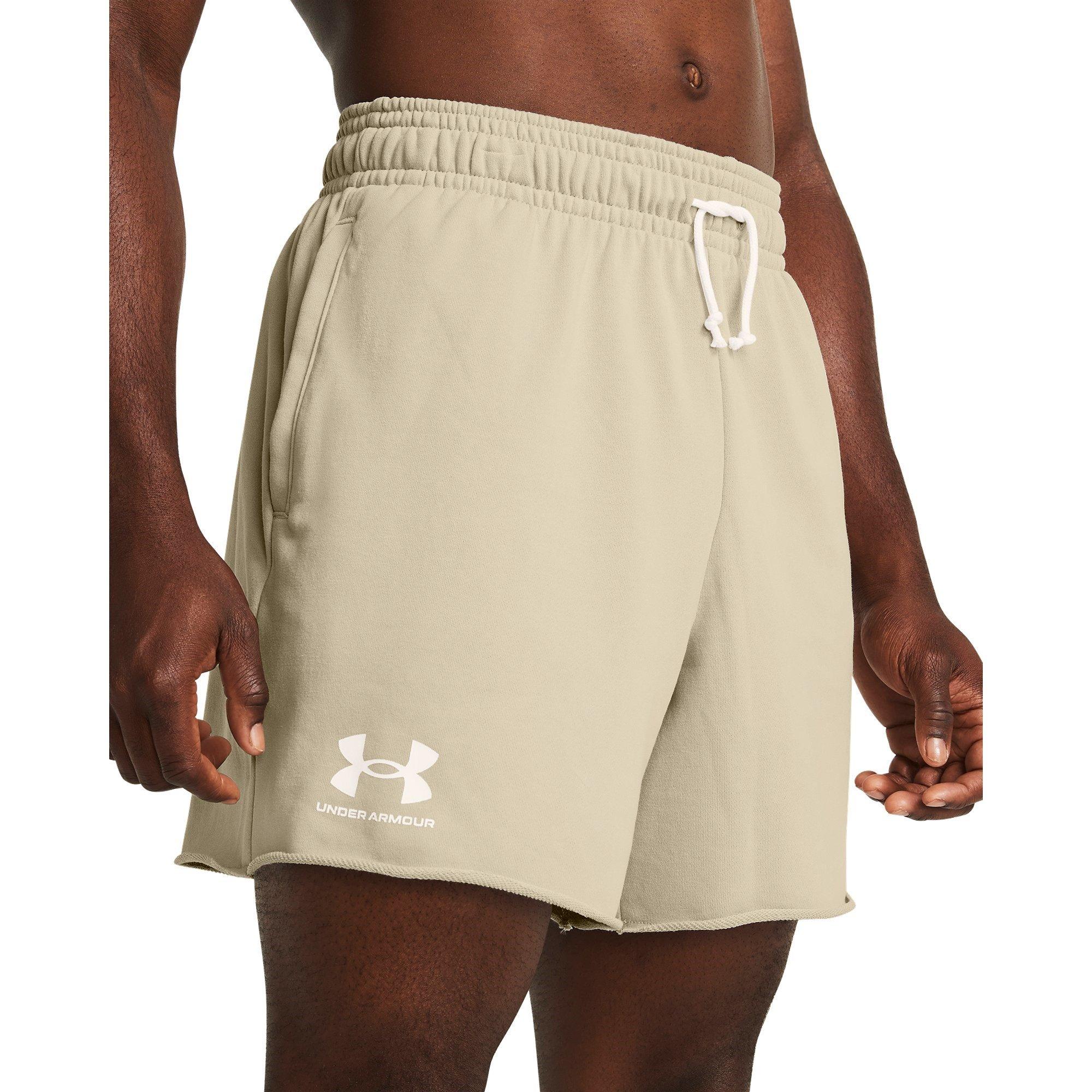 Brun - Under Armour - Rival Terry 6 inch Shorts Mens - 5