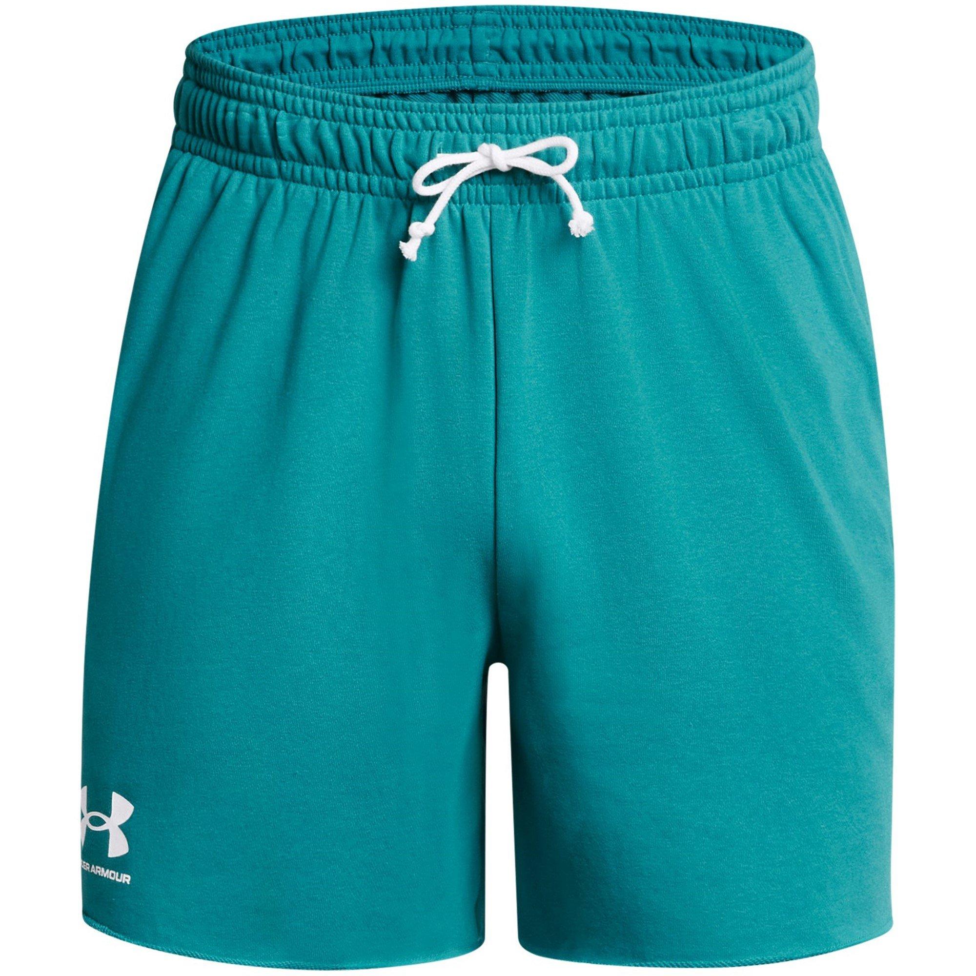 Blauw - Under Armour - Rival Terry 6 inch Shorts Mens - 1