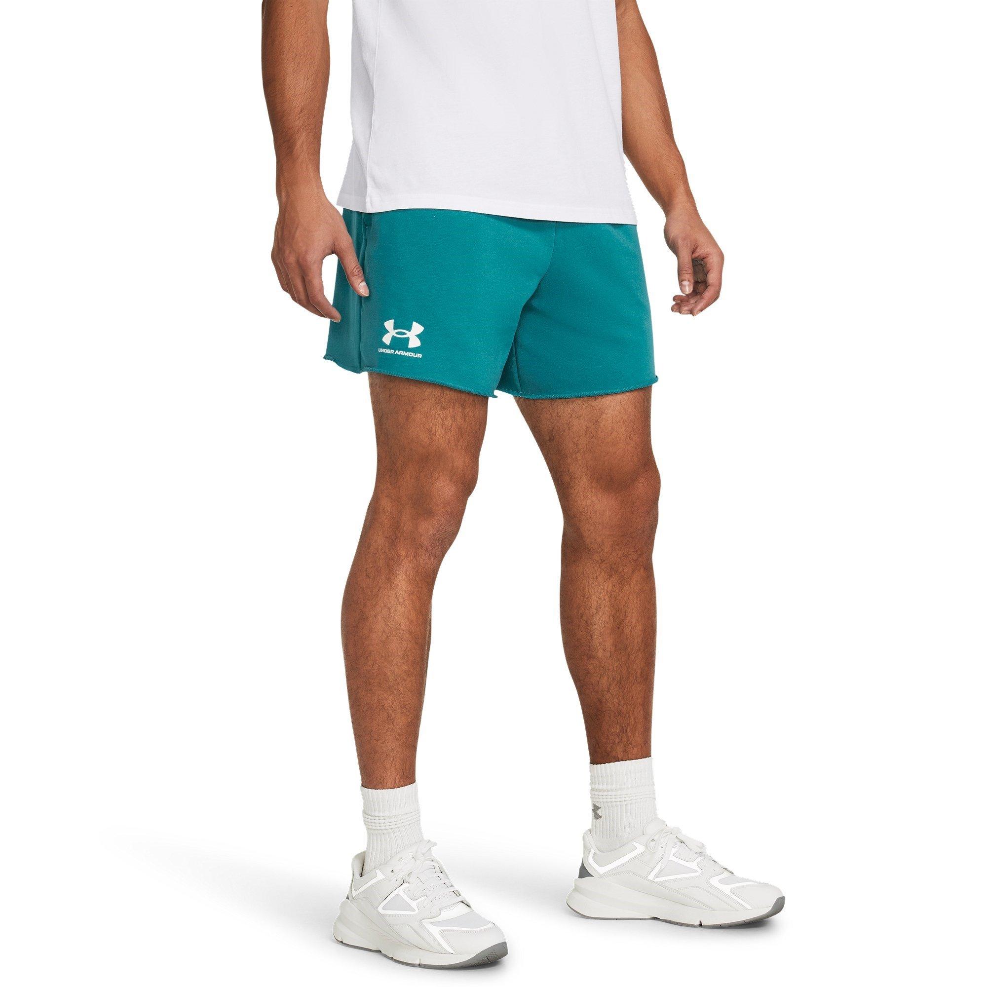 Blauw - Under Armour - Rival Terry 6 inch Shorts Mens - 2