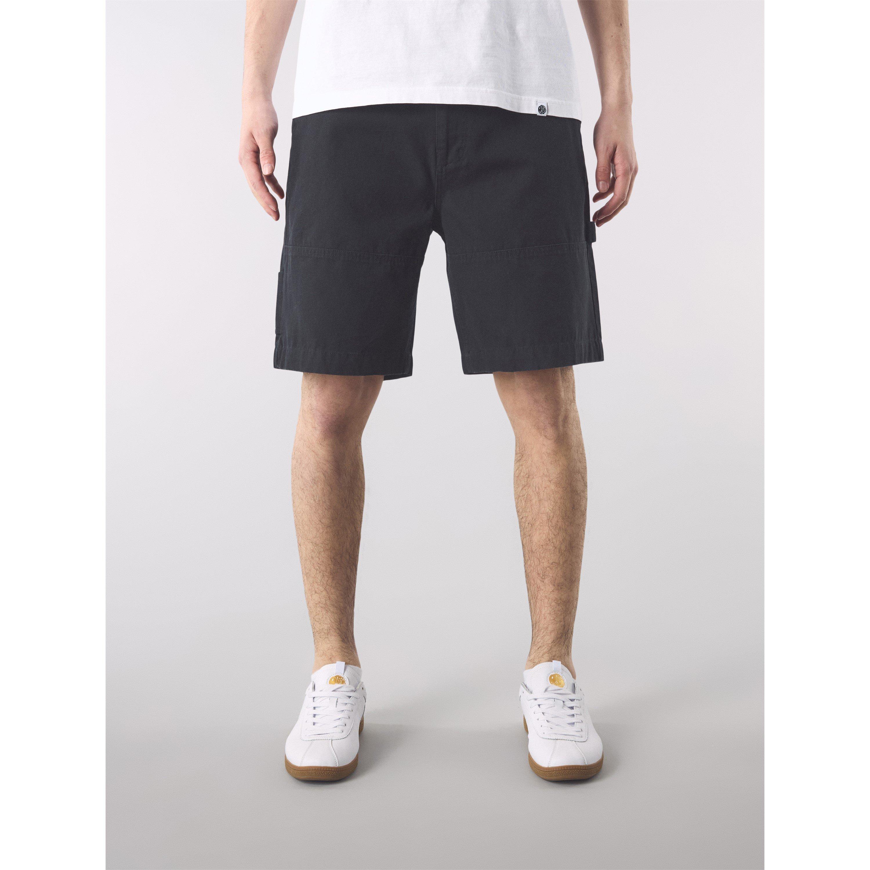 Black - Pretty Green - Men's Stamford Carpenter Cargo Shorts - 4