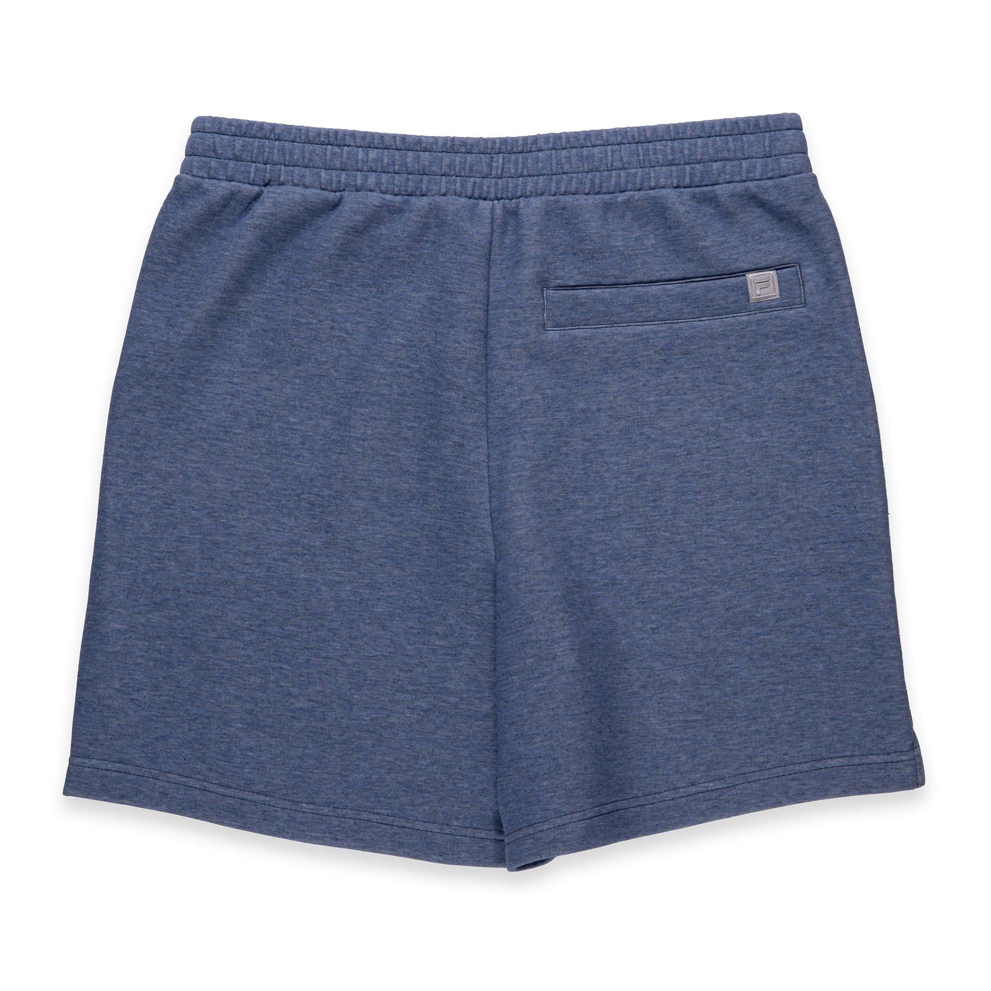 MELANGE BLUE - Fila - Men's Fleece Jogger Shorts - 2