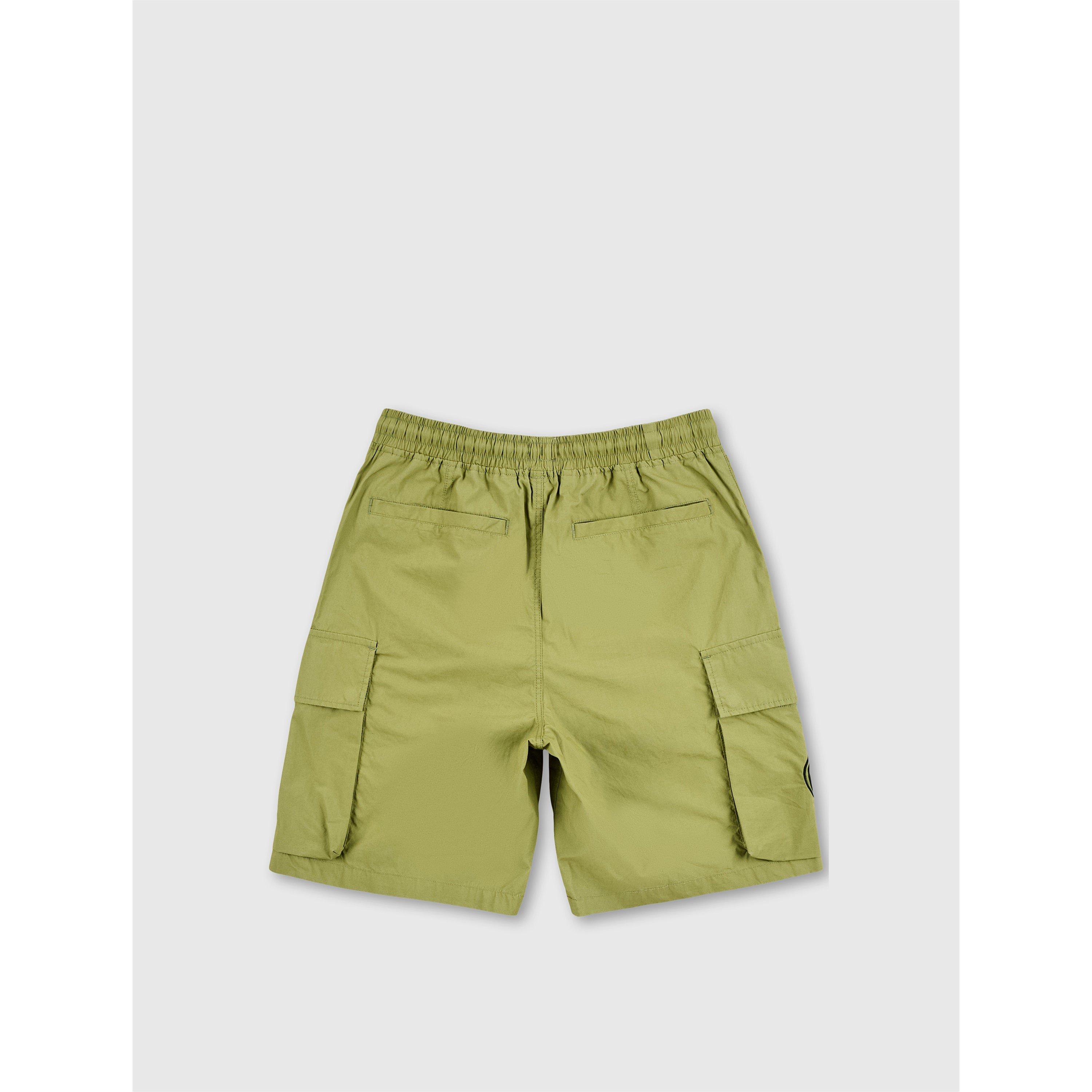 Kaki - Pretty Green - Men's Stamford Cargo Shorts - 2