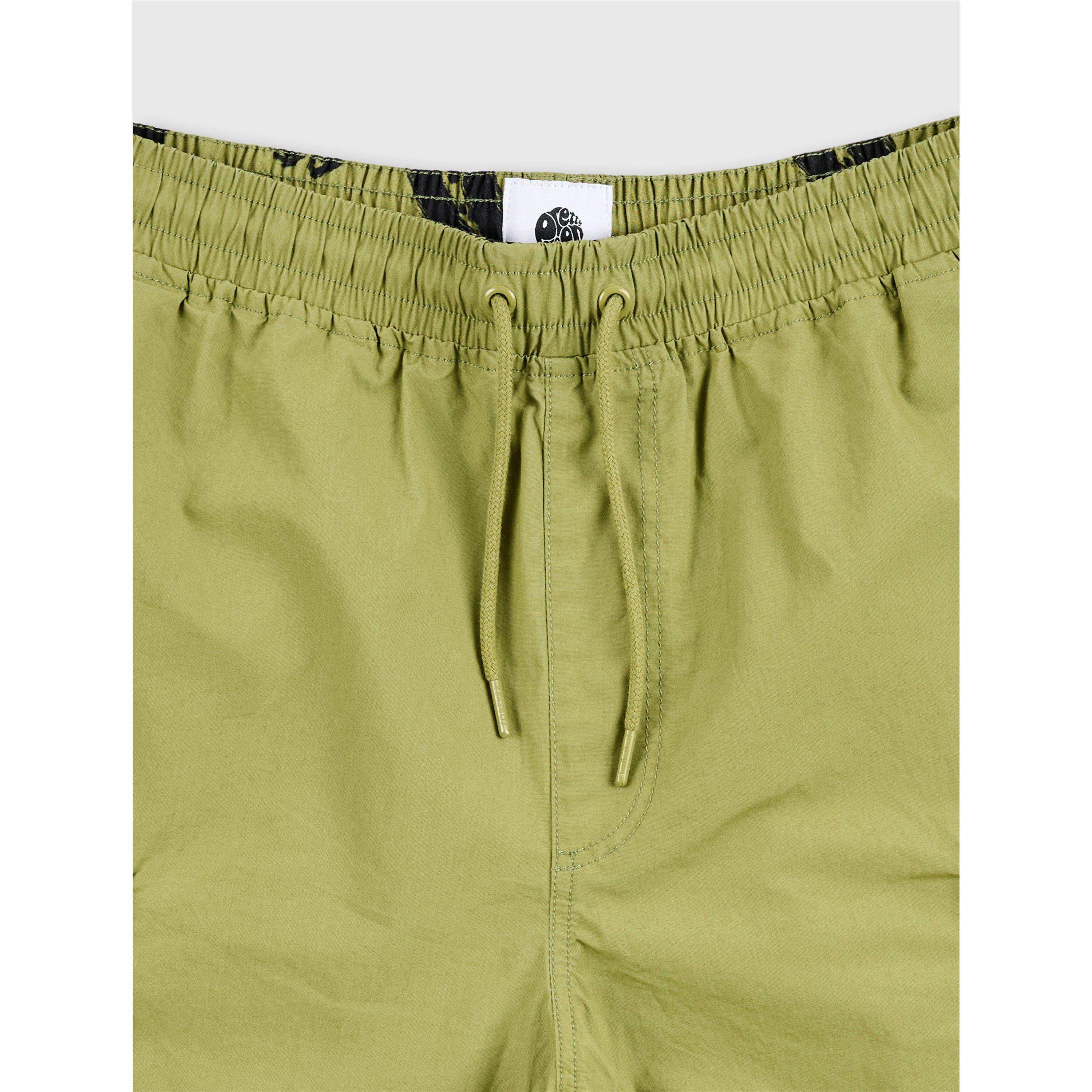 Kaki - Pretty Green - Men's Stamford Cargo Shorts - 3