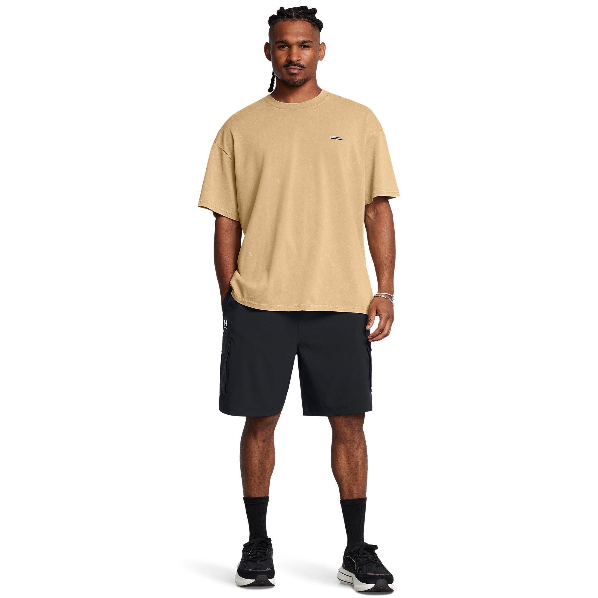 Black - Under Armour - Men's Vibe Woven Cargo Shorts - 6