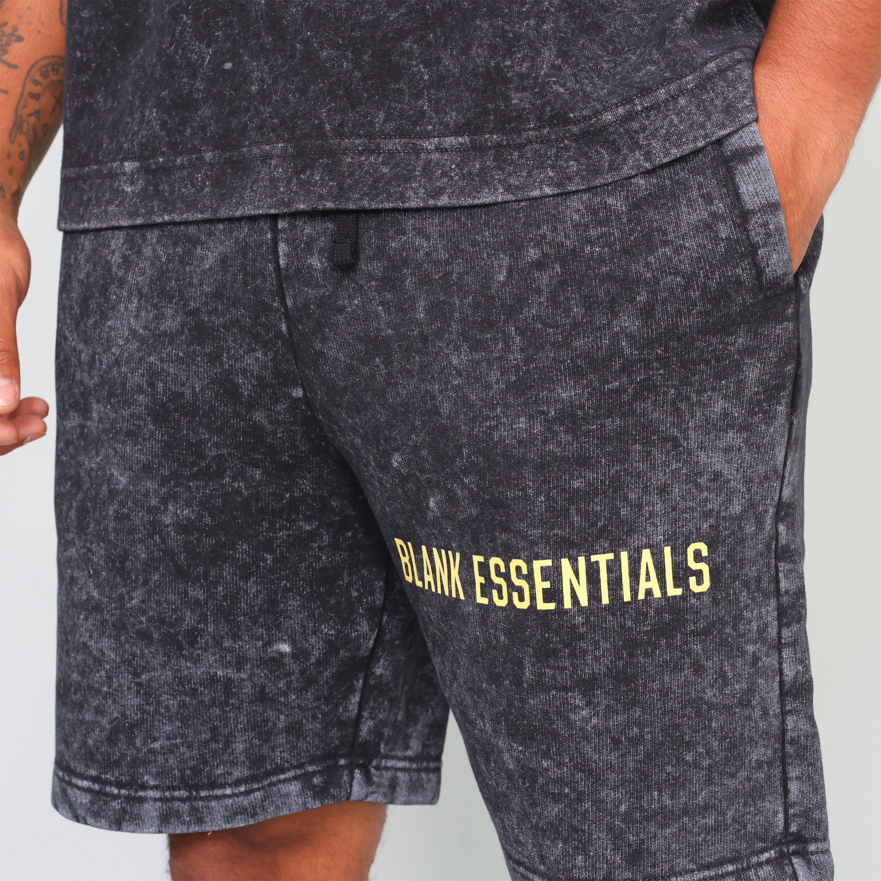 Washed Black - Blank Essentials - Essentials College Short - 5