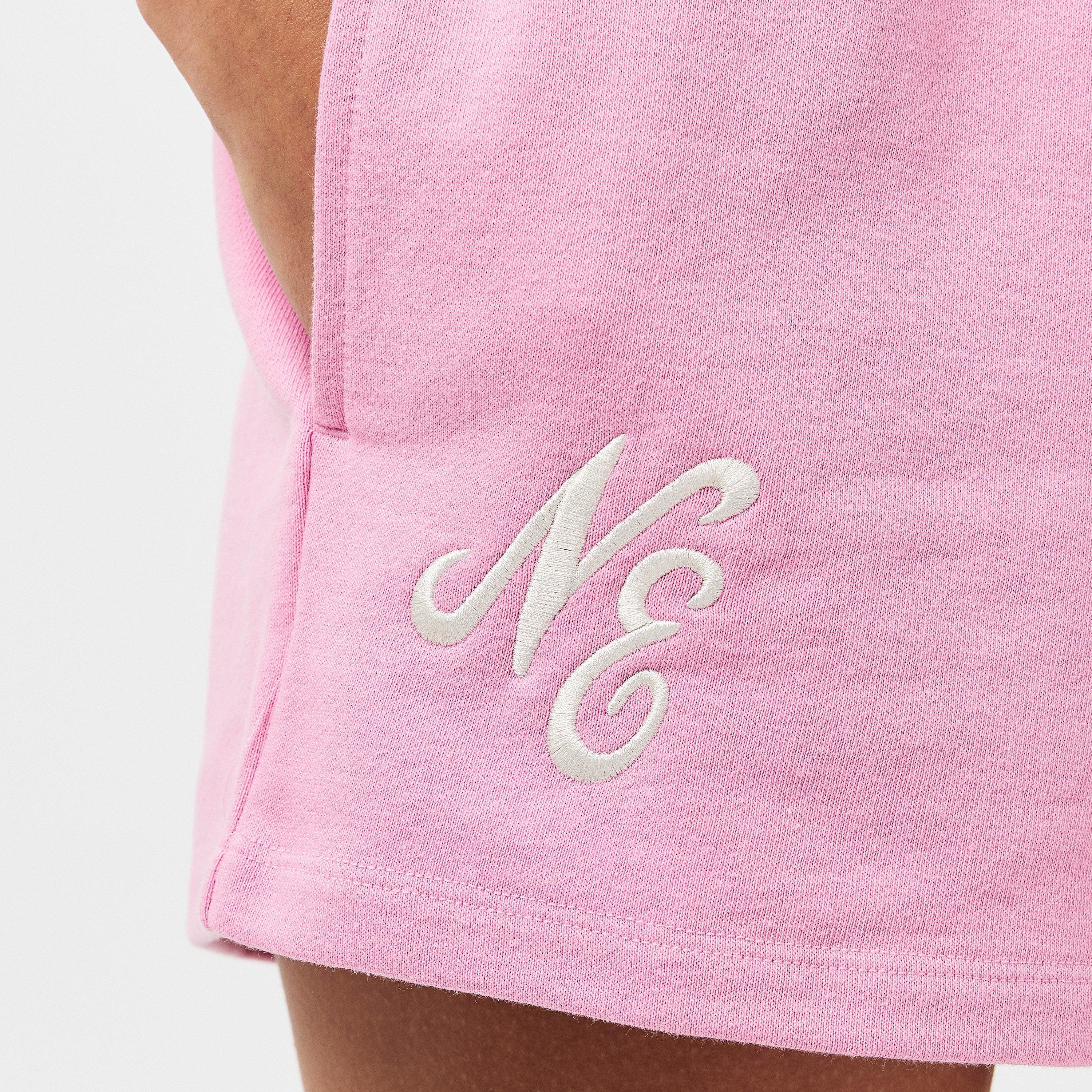 Pastel Pink - New Era - Jogger Shorts - 5