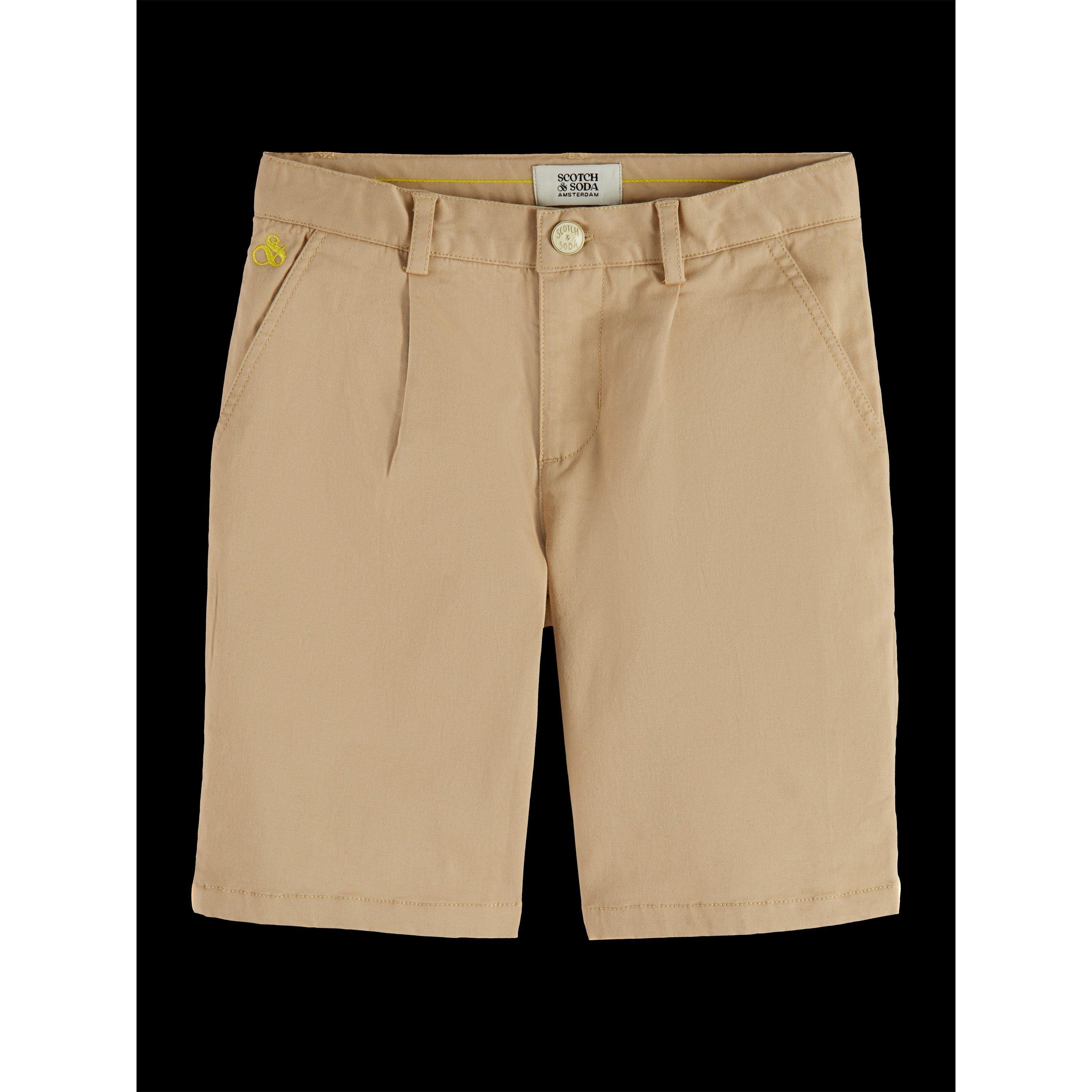 Scotch and Soda Kids' Chino Shorts - Travertine - 12 Years