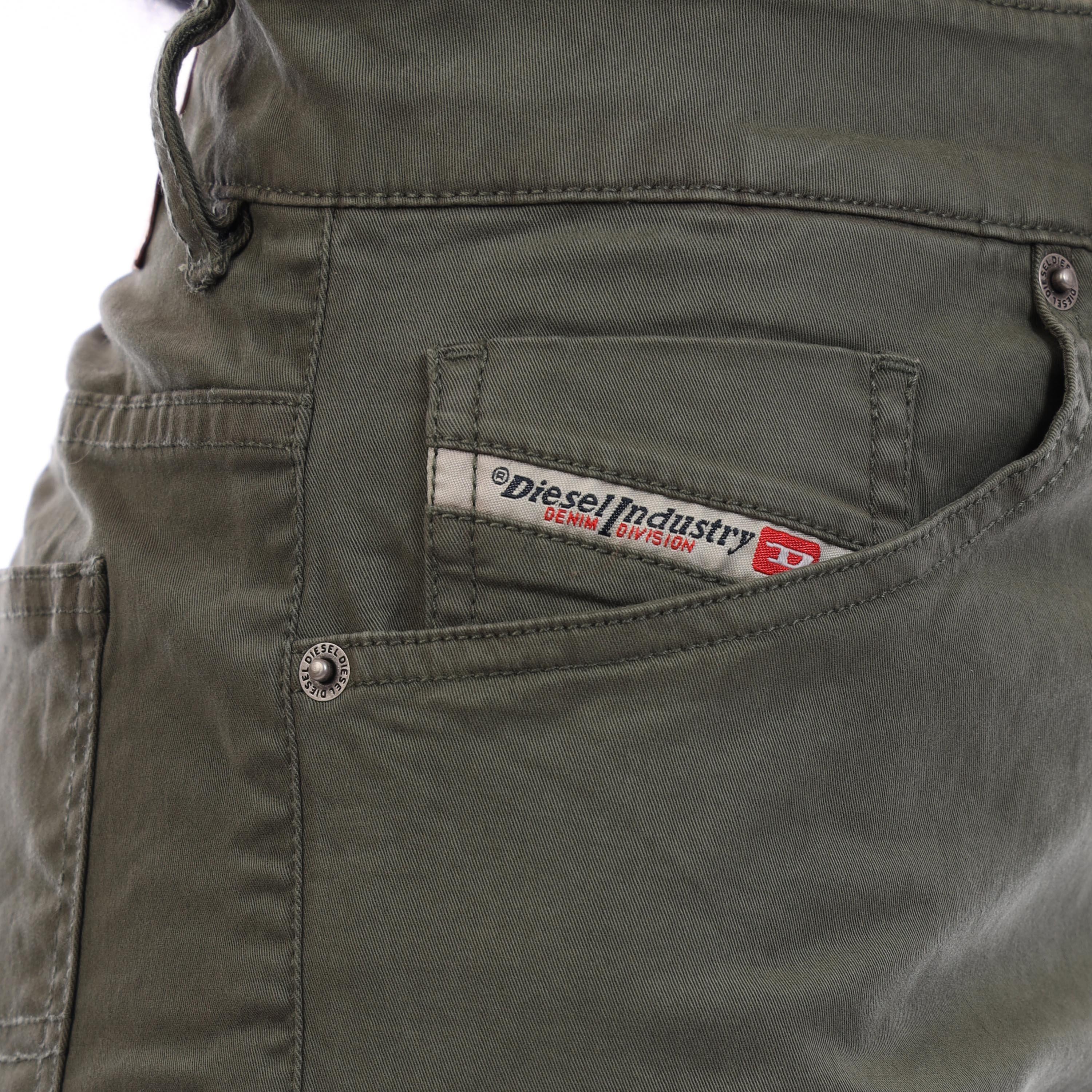 Green - Diesel - Men's Fleece Jogger Shorts - 6