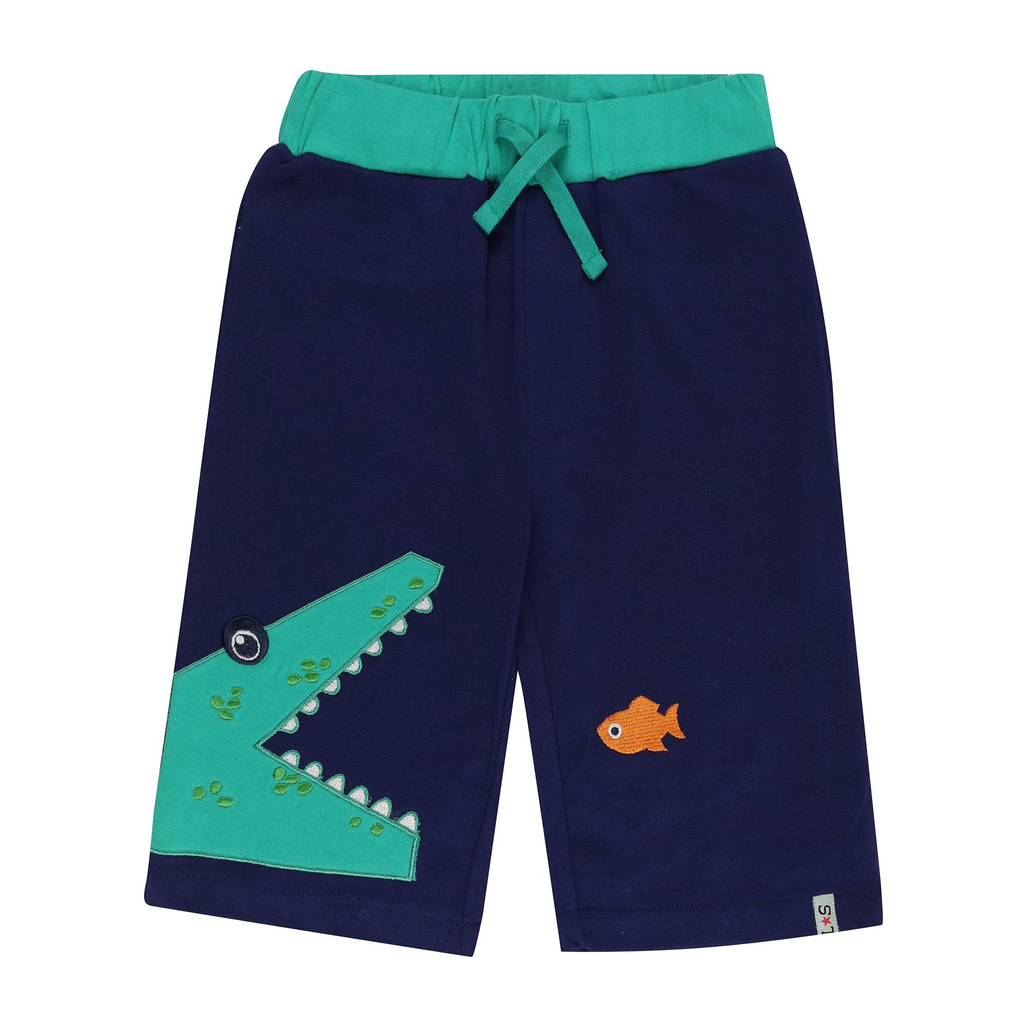 Lilly and Sid Croc Fish Jogger Shorts