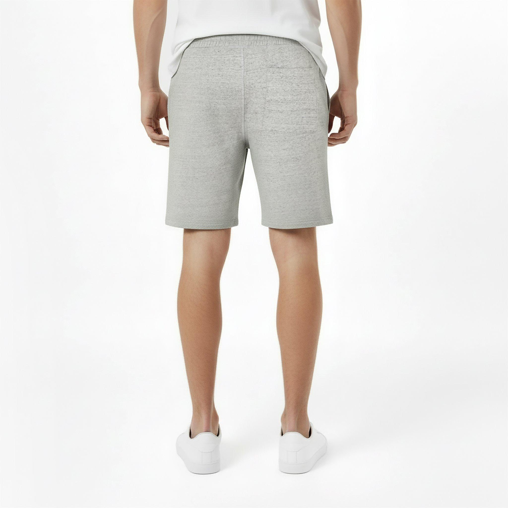 Grey Marl - Jack Wills - Balmore Pheasant Sweat Shorts Mens - 4