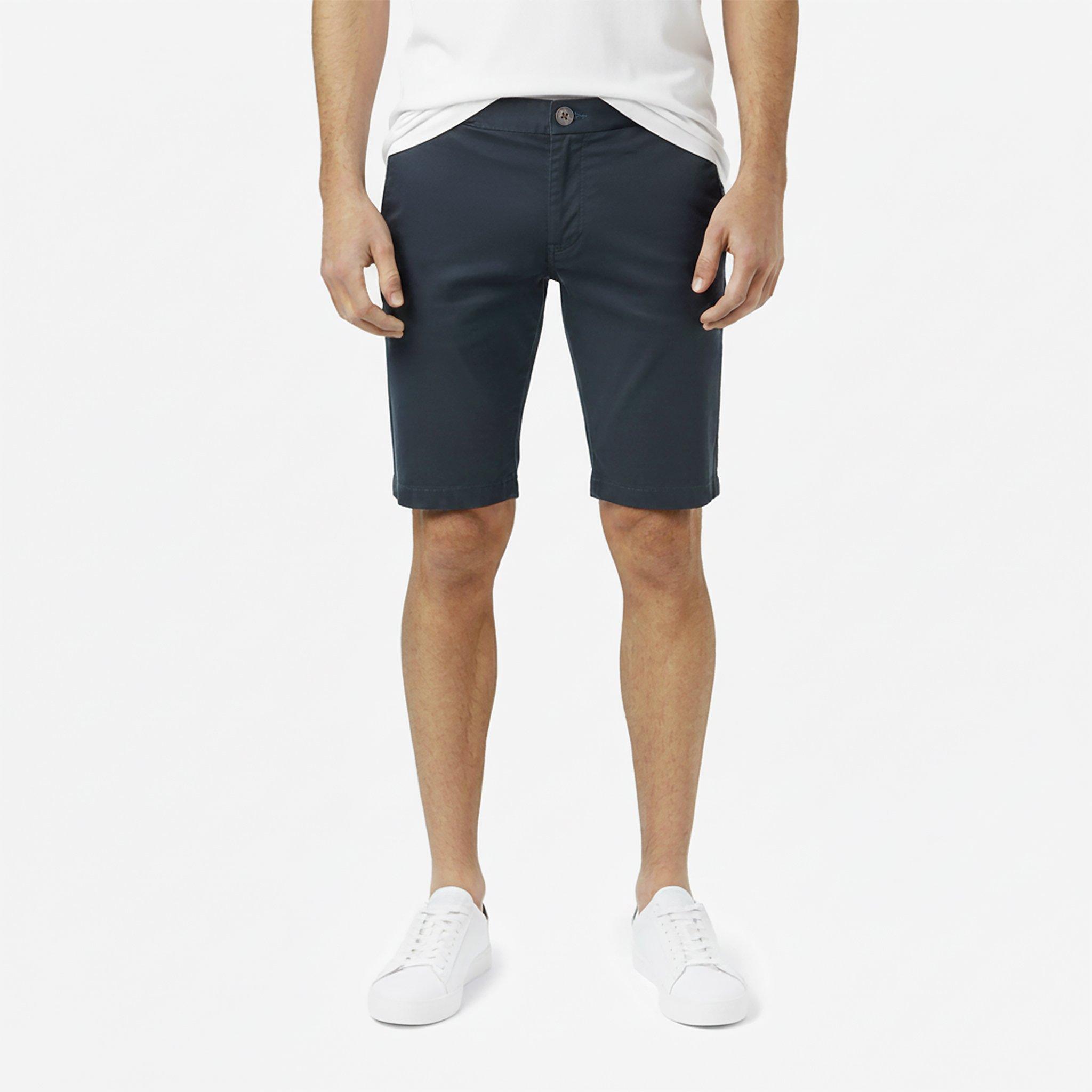 Black - Jack Wills - JW Slim Chino Shorts Mens - 3