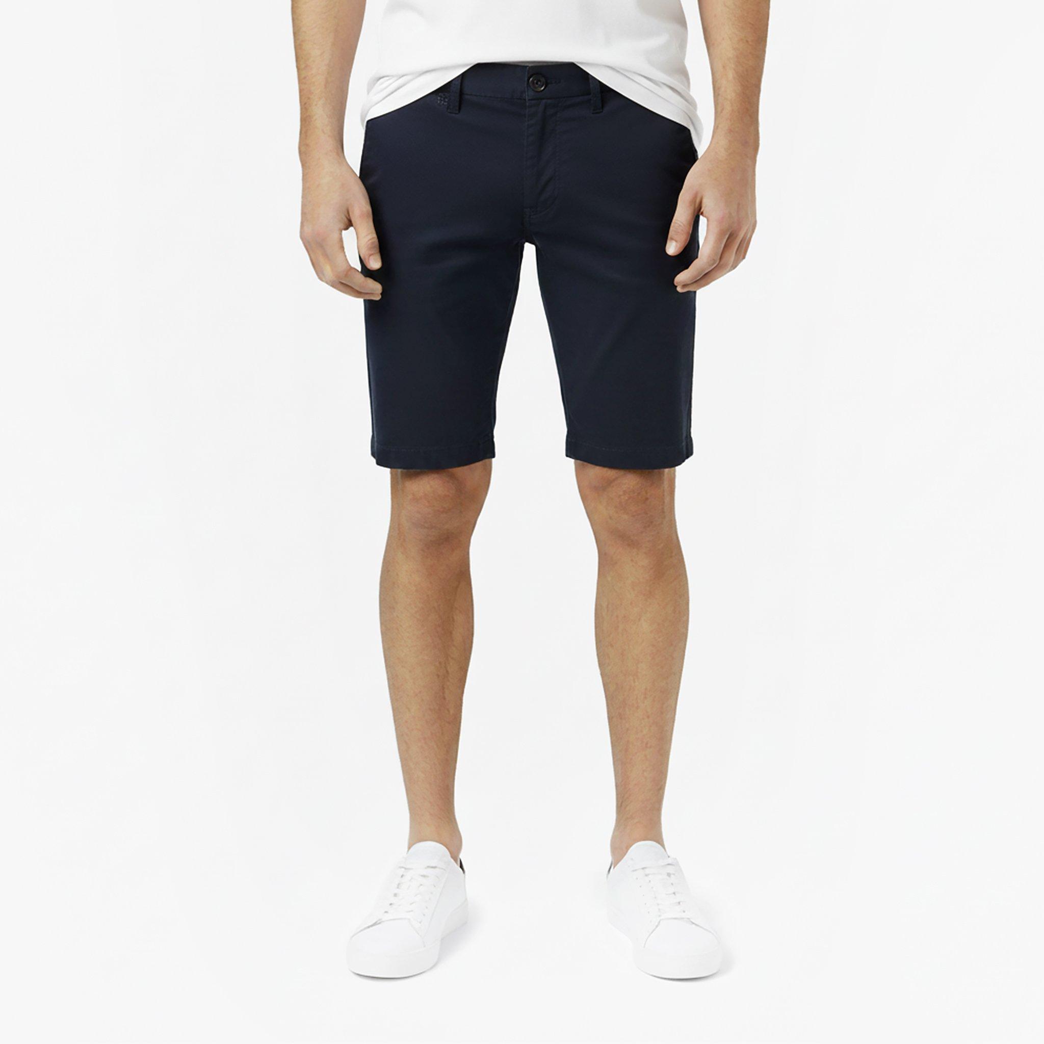 Navy - Jack Wills - Slim Chino Shorts Mens - 3