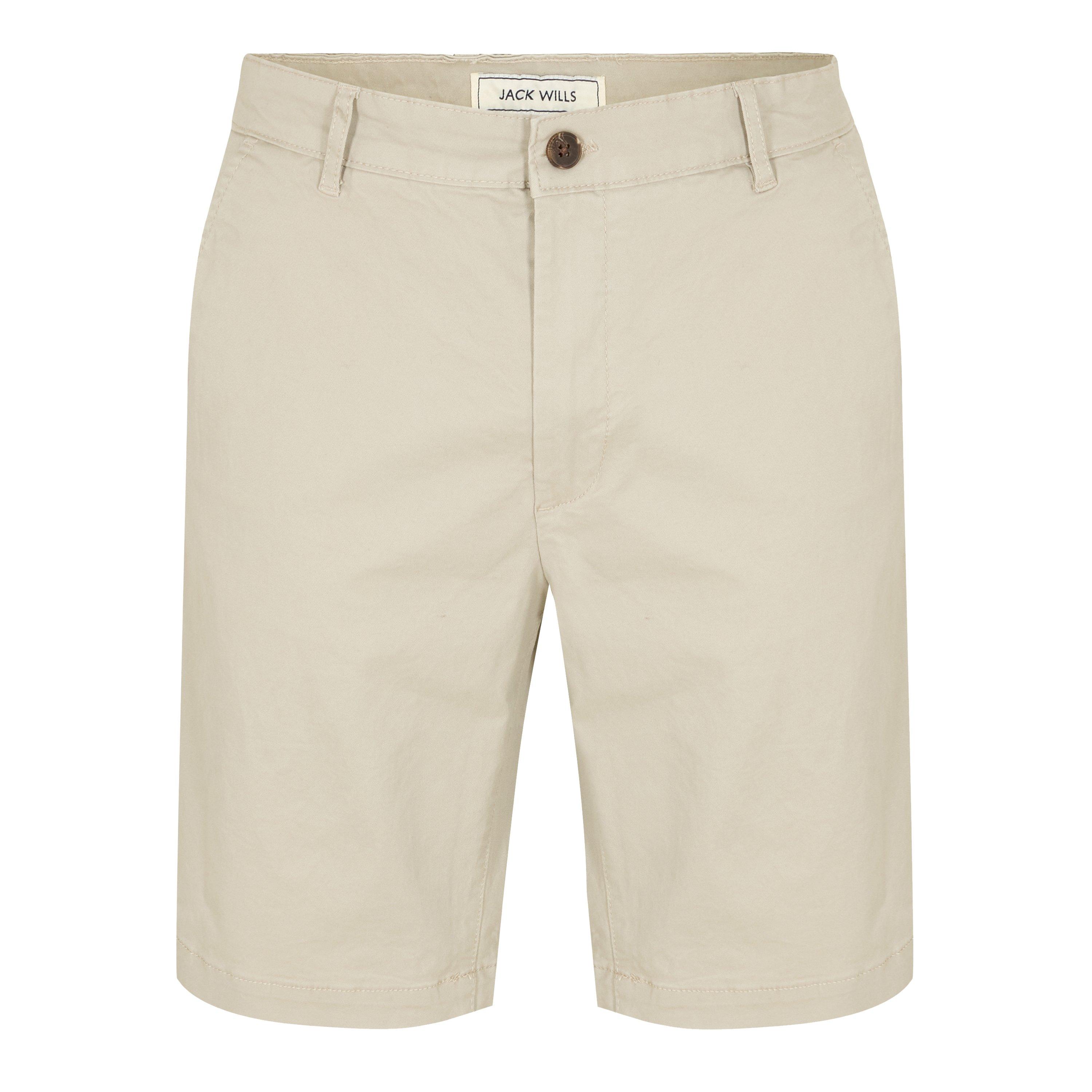 Jack Wills Men's Slim Chino Shorts - Willow - 30W R