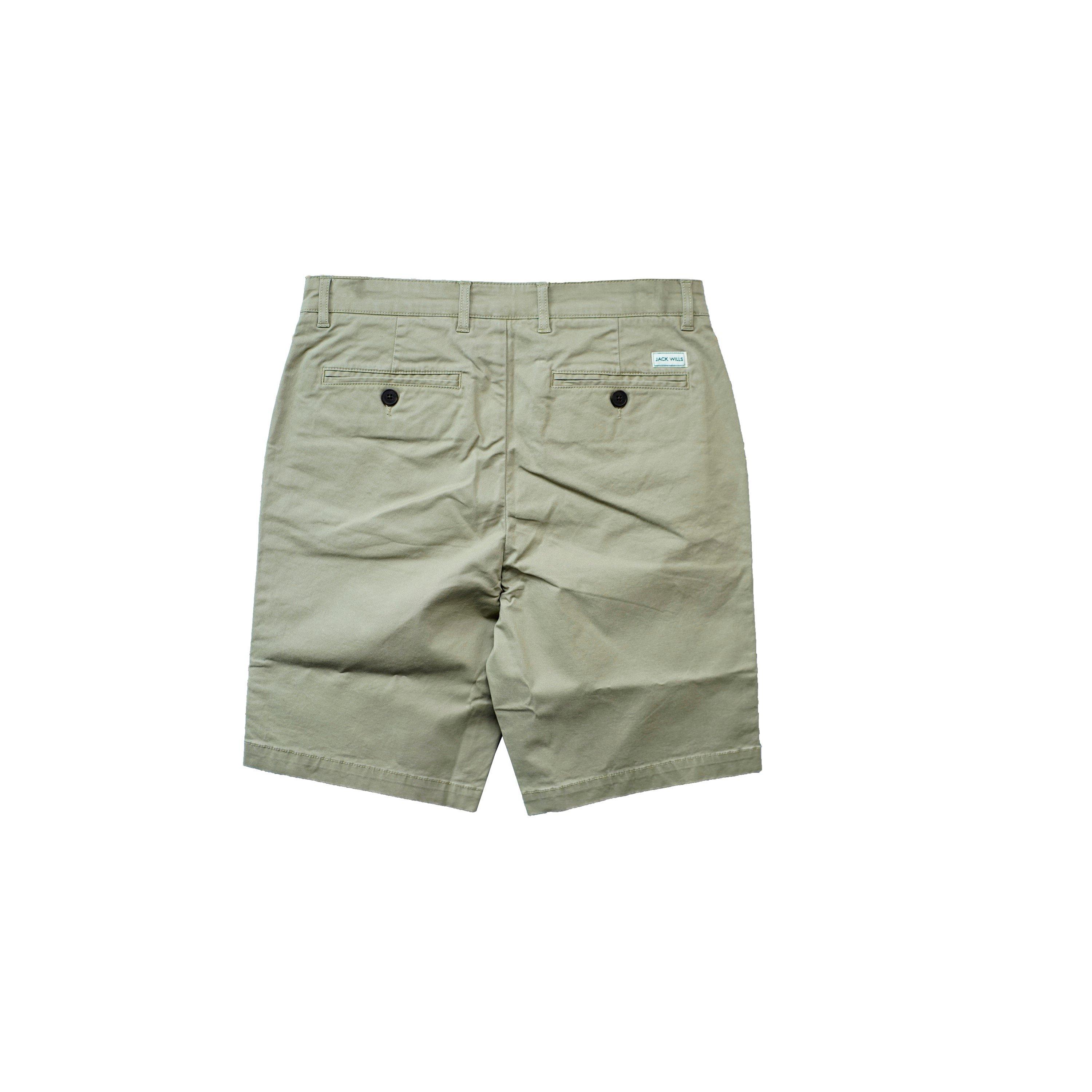 Jack Wills Men's Slim Chino Shorts - Khaki - 36W R