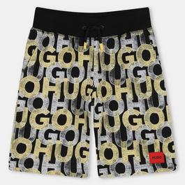 Hugo All-Over-Print Shorts Juniors