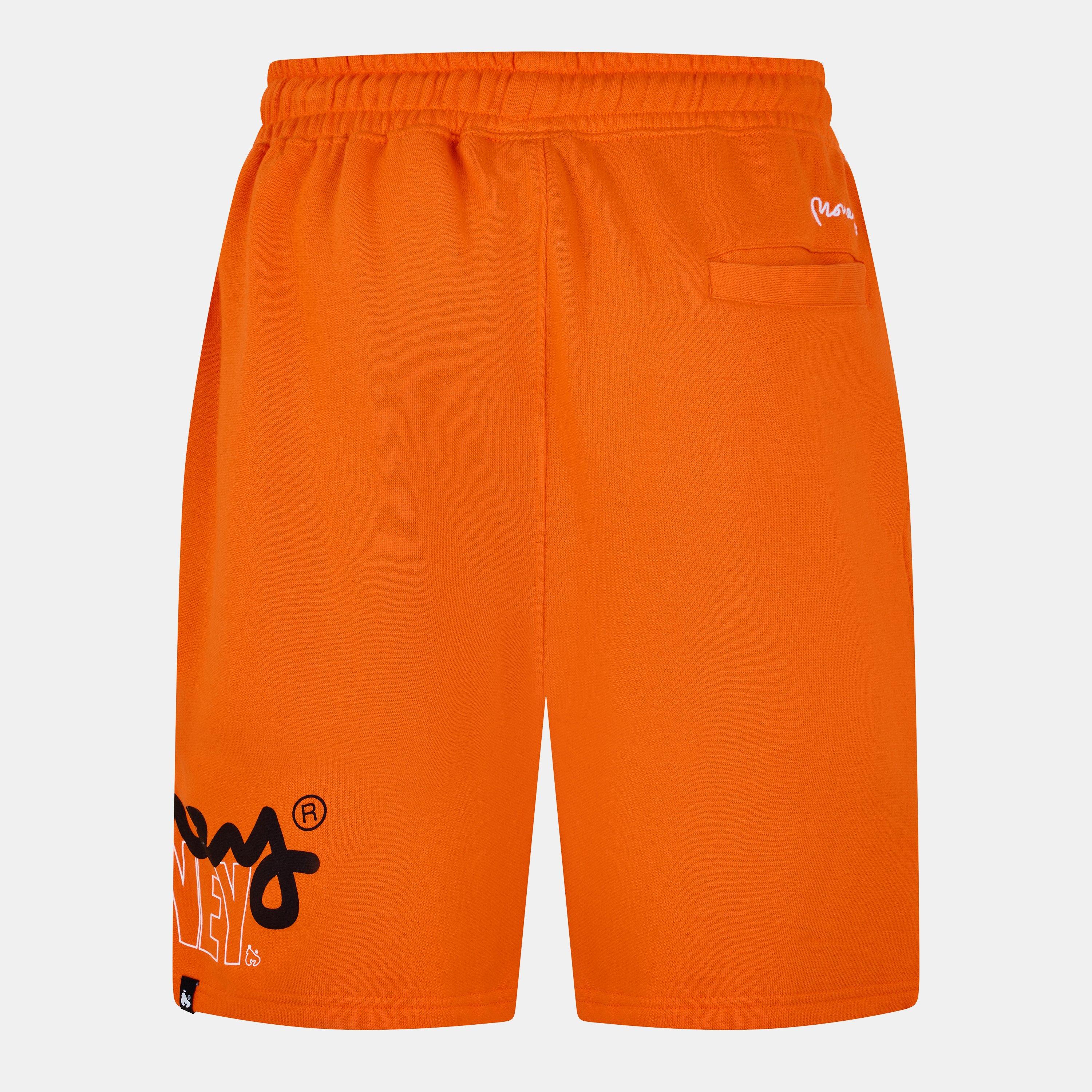 Orange - Money - Stencil Short - 2