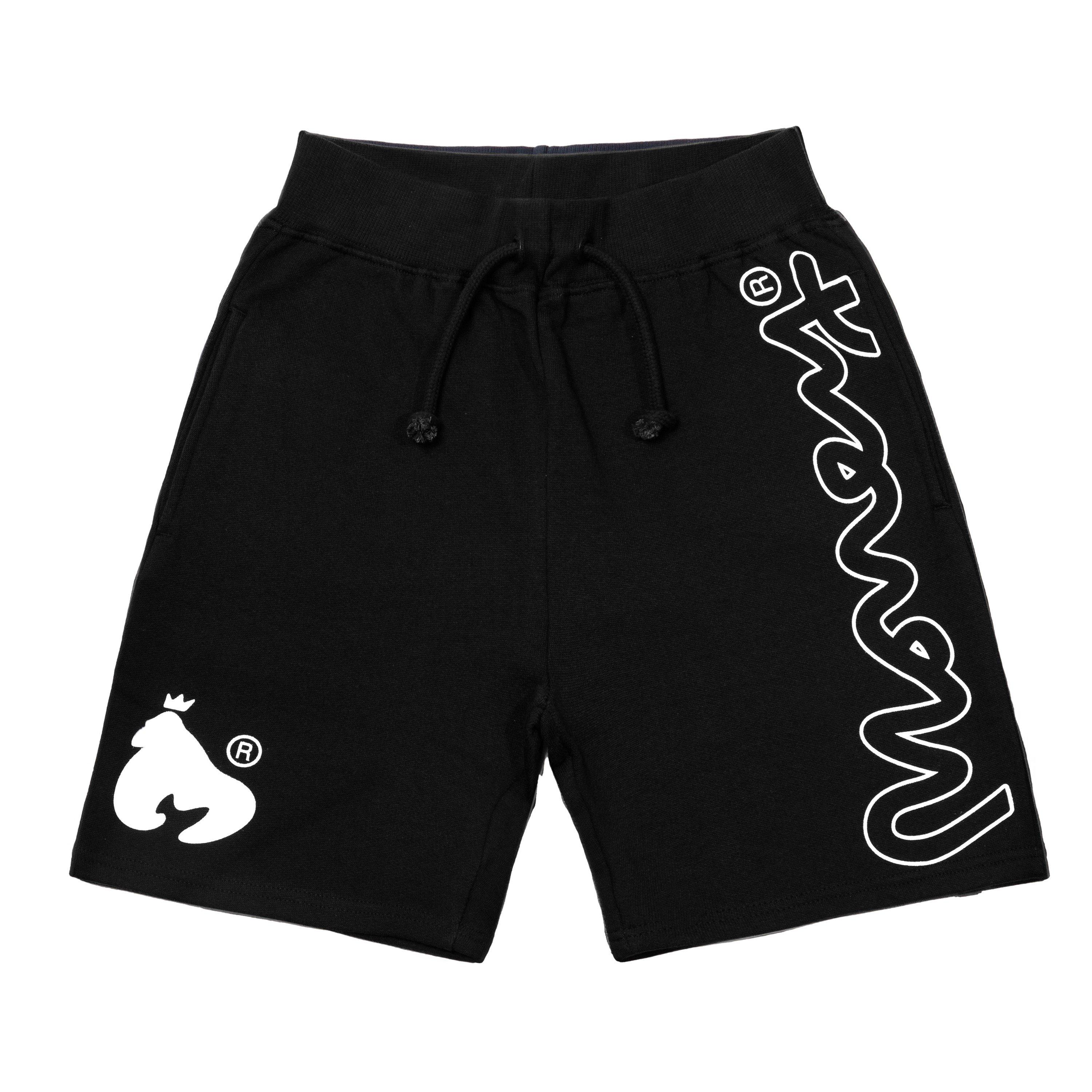 Money Boys Sig Ape Short Jnr - Black - 9-10 (M)