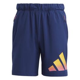 adidas 3 Polo Ralph Lauren Marineblå shorts med logo-stribe