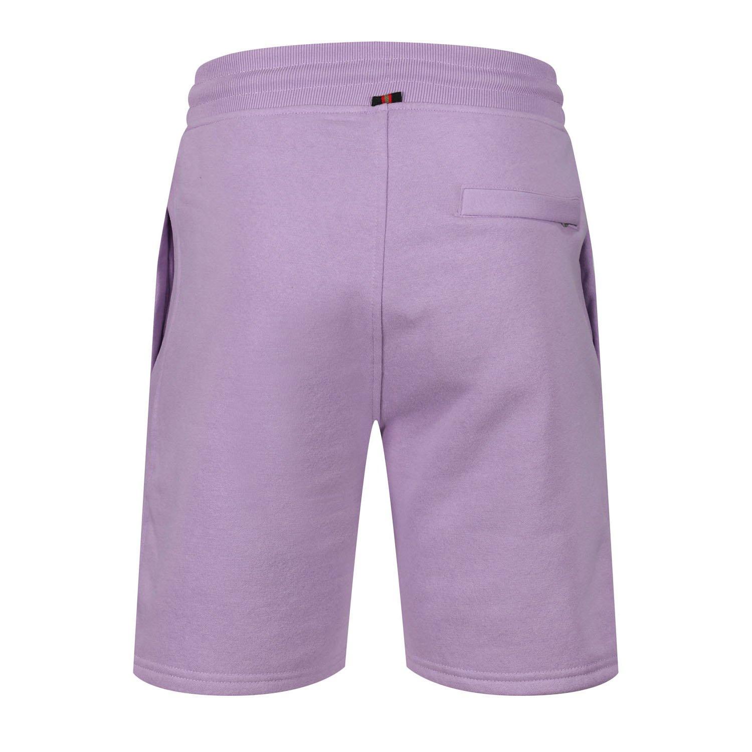 Lavender - Luke - Men's Jersey Jogger Shorts - 3