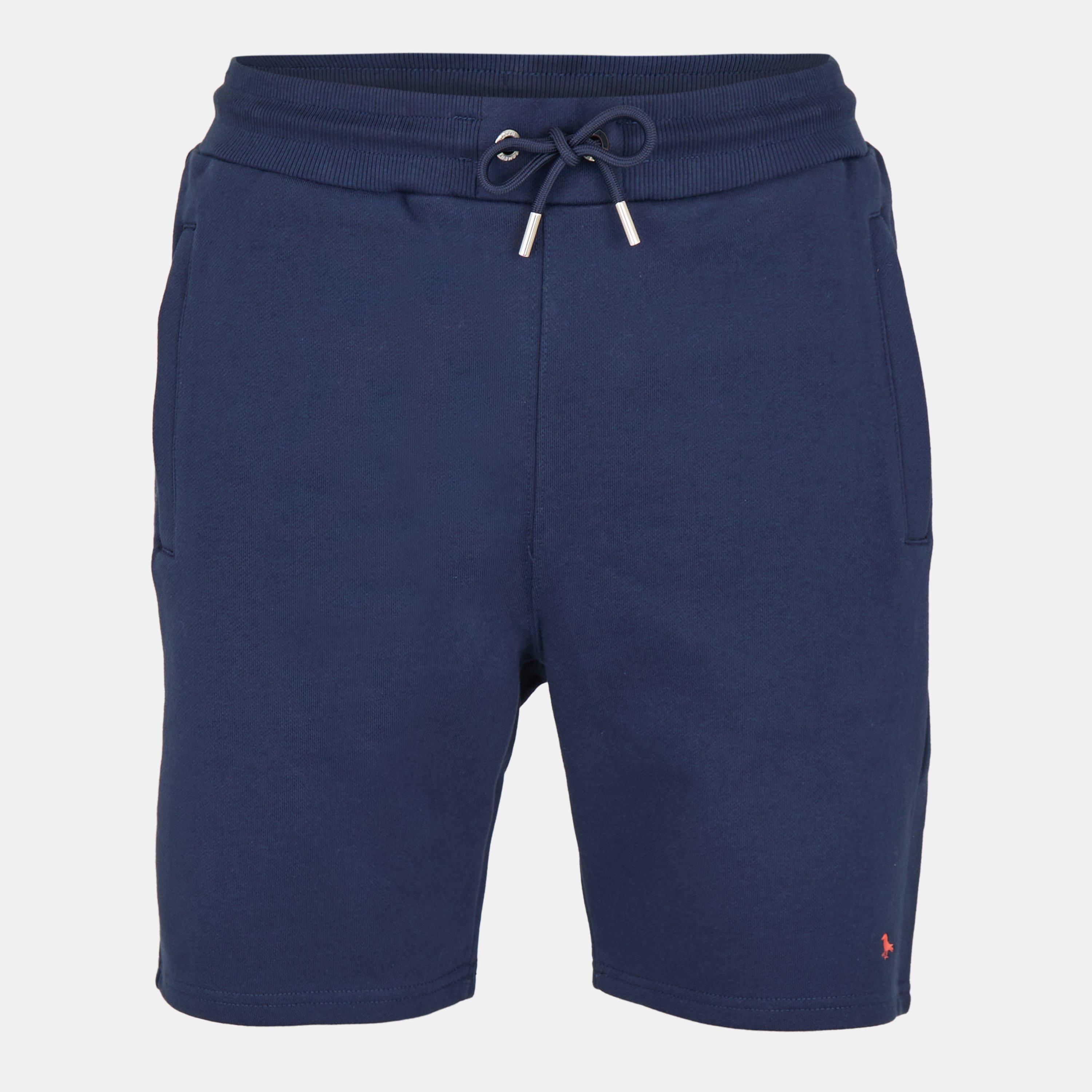 Navy - Modern Amusement - Men's Bergamt Jersey Jogger Shorts - 1