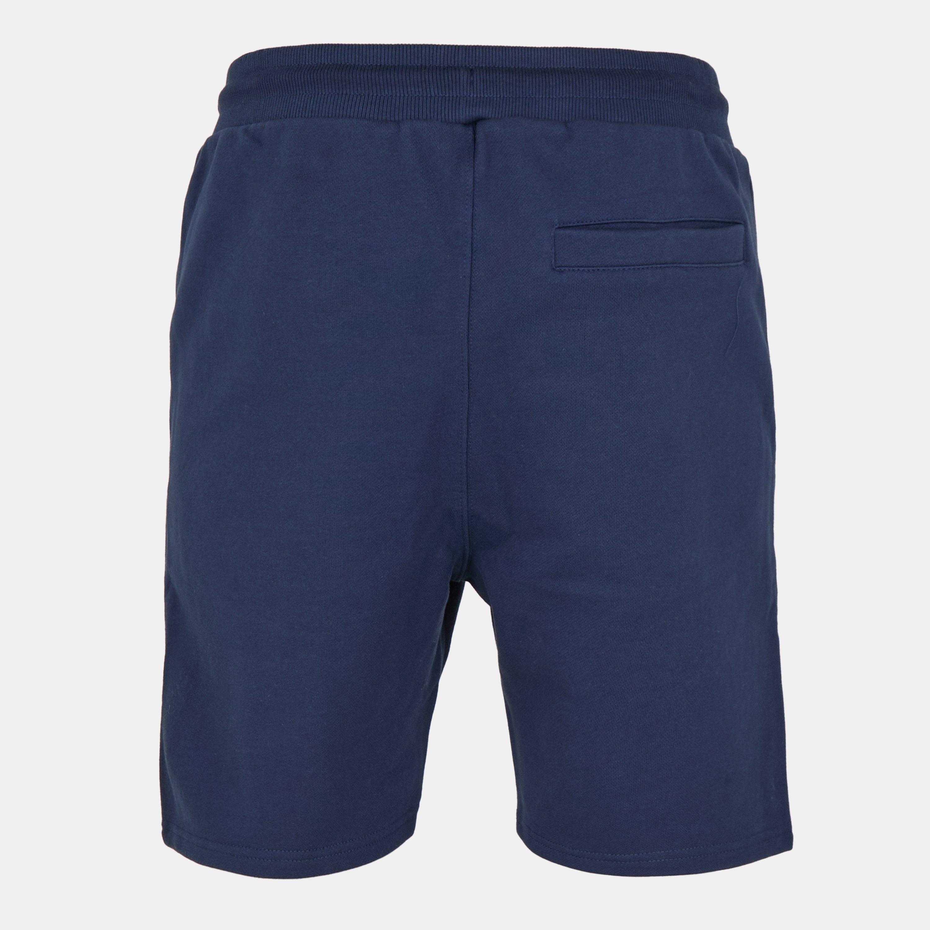 Azul marino - Modern Amusement - Men's Bergamt Jersey Jogger Shorts - 2