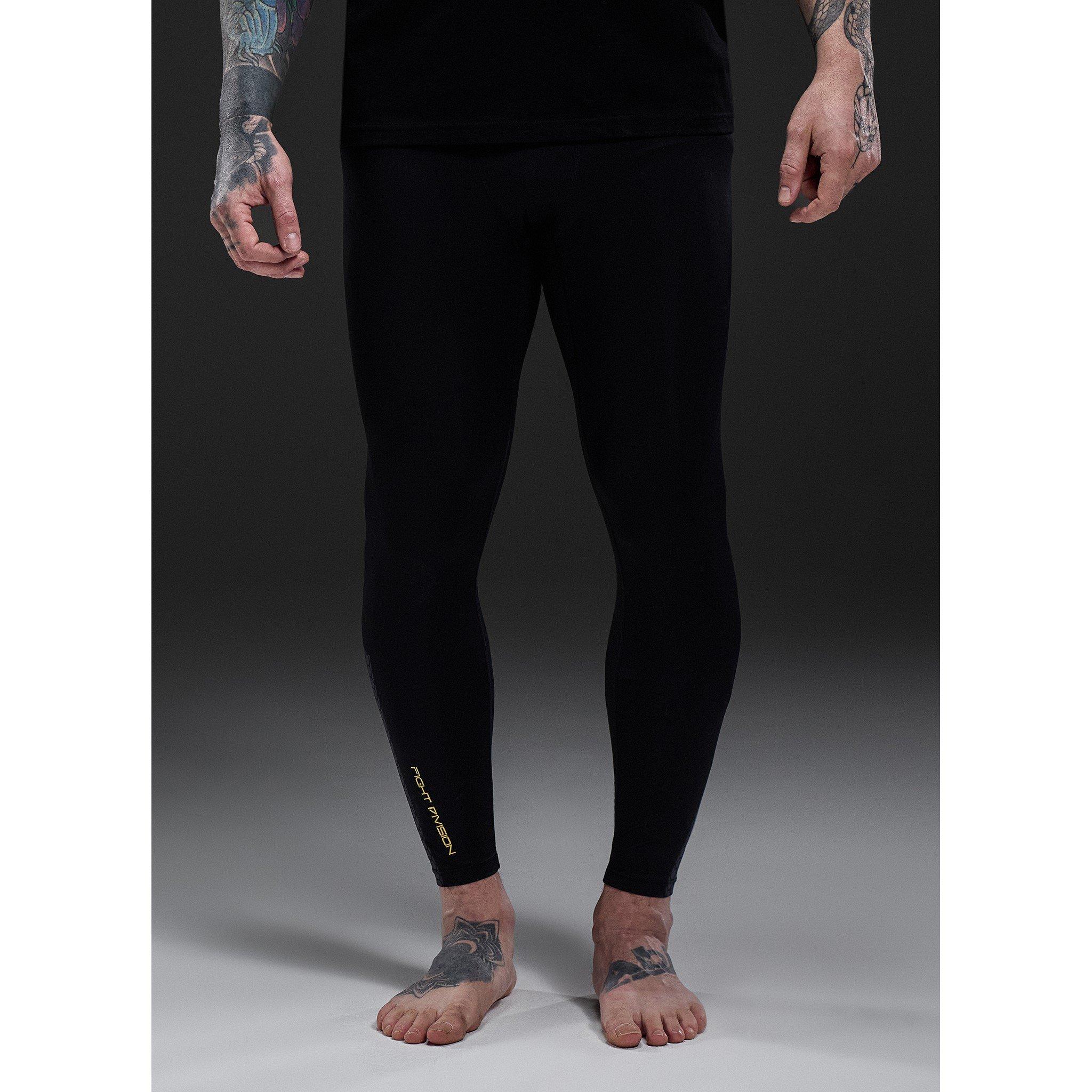 Gym King  Gk Compression Leggings Adults - Black - Small