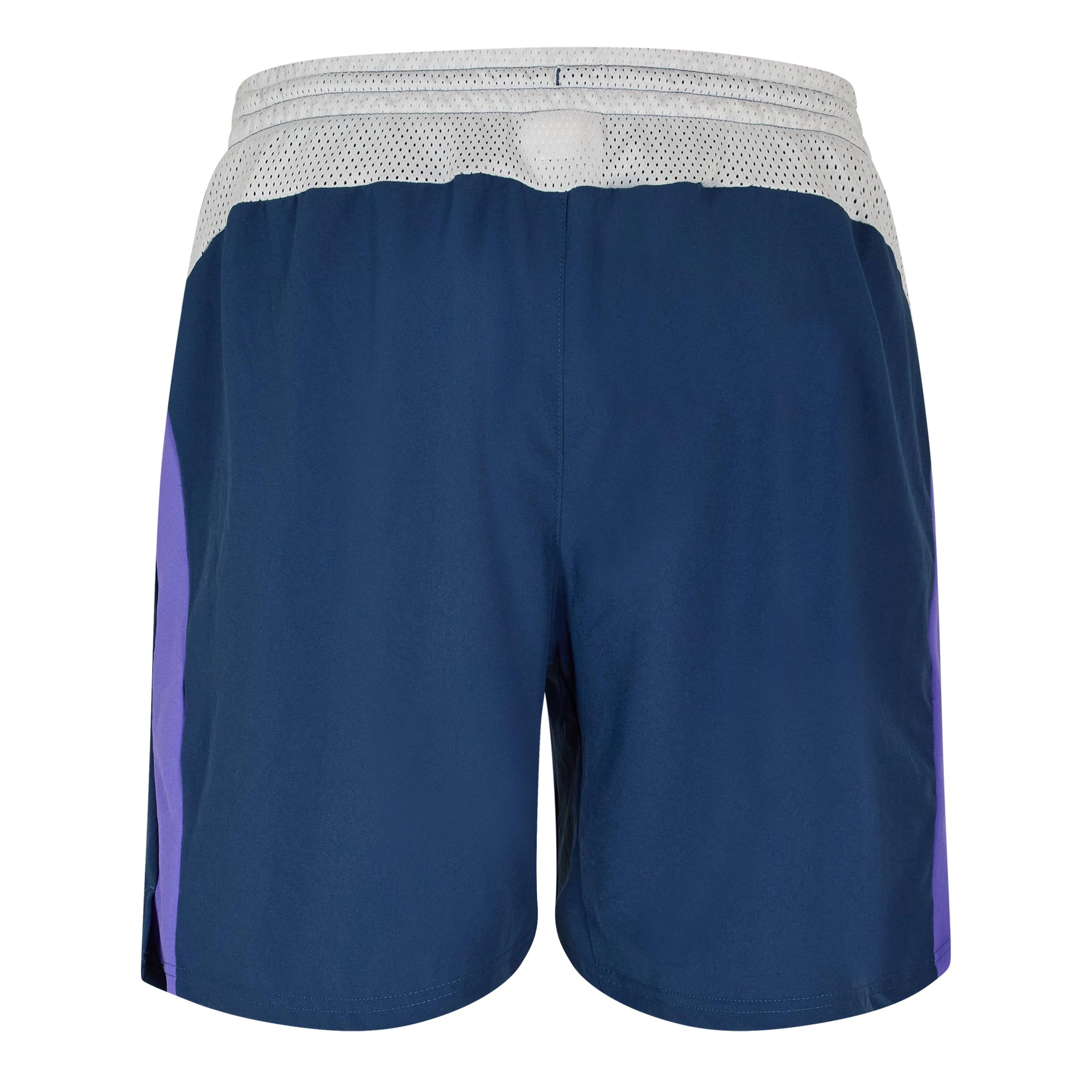 Navy/Purple - New Balance - Men's Performance Gym Shorts - 2