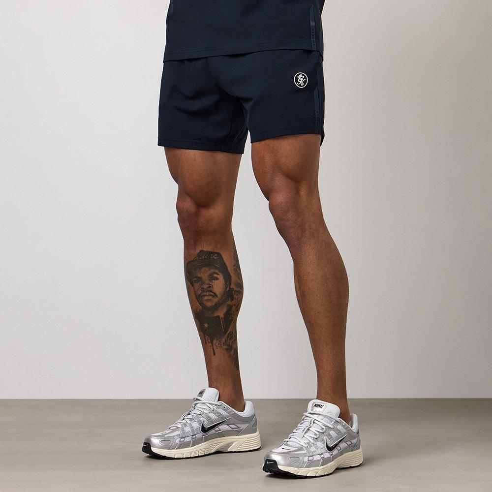 Marineblauw - Gym King - Gym King Pro 2.0 Jersey 6 Short - Navy - 3