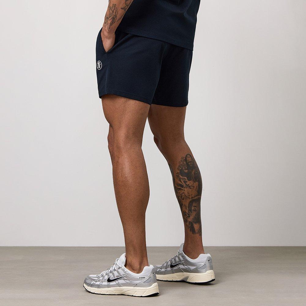Marineblauw - Gym King - Gym King Pro 2.0 Jersey 6 Short - Navy - 4