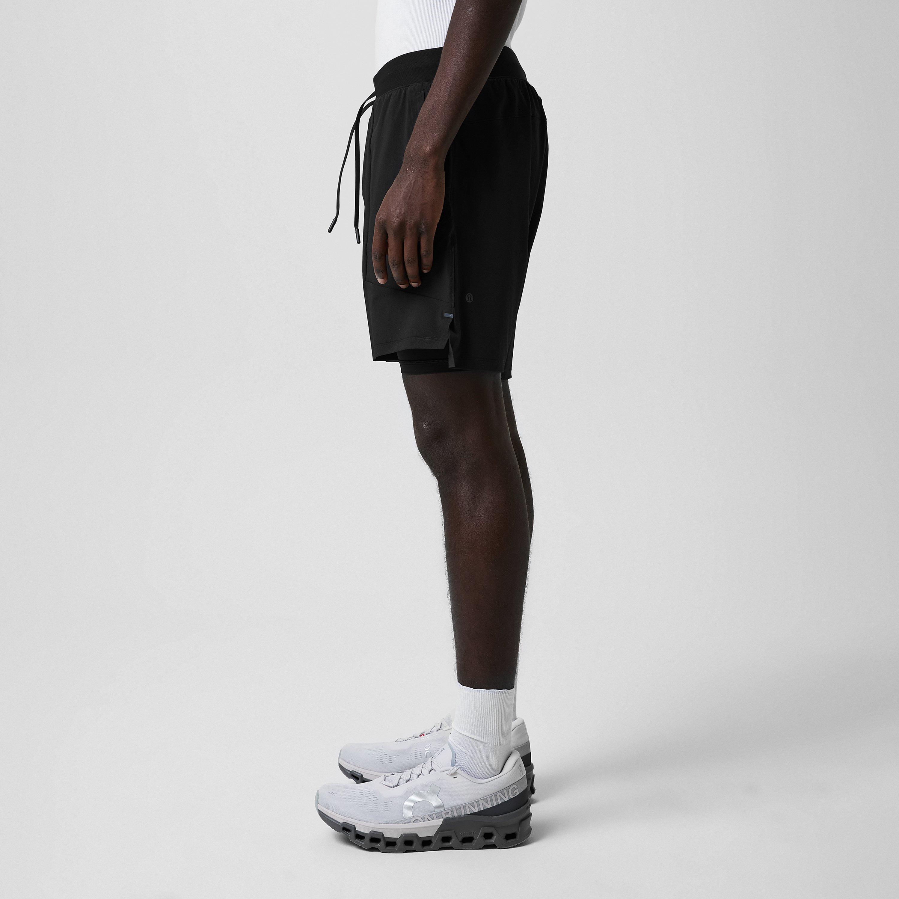 Black - Lululemon - Men'S License To Train 7-Inch Shorts - 5