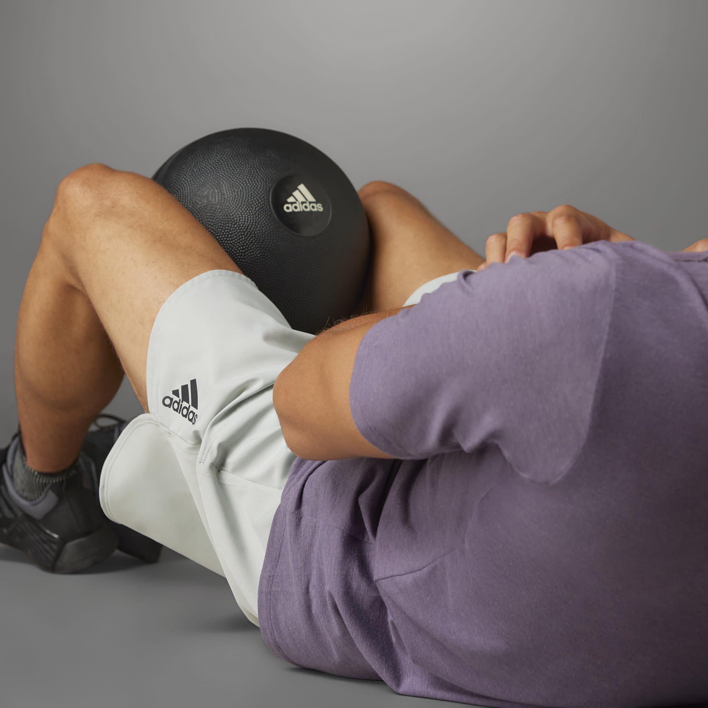 Grijs - adidas - Performance Gym Shorts - 11