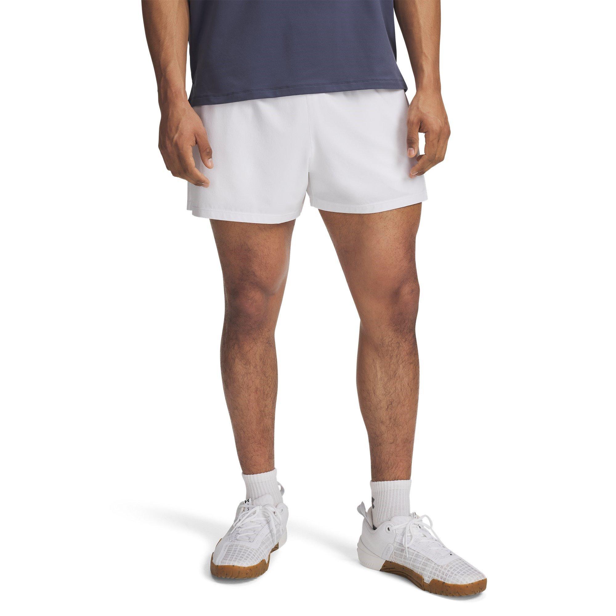 Under Armour Men's Performance Gym Shorts - White - L