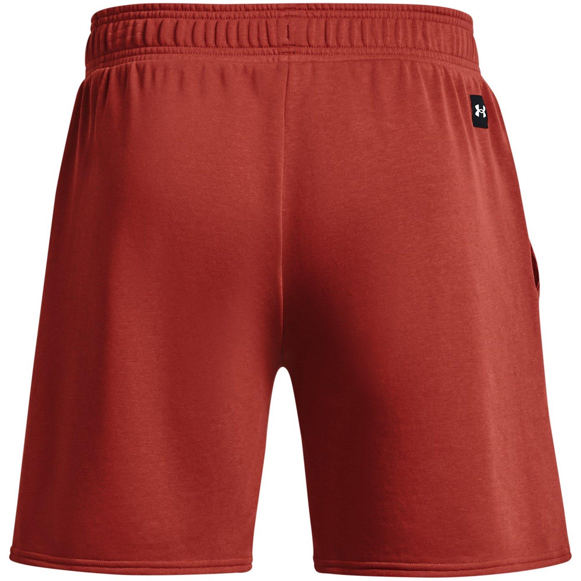 Red - Under Armour - Rock Terry Performance Gym Shorts - 2