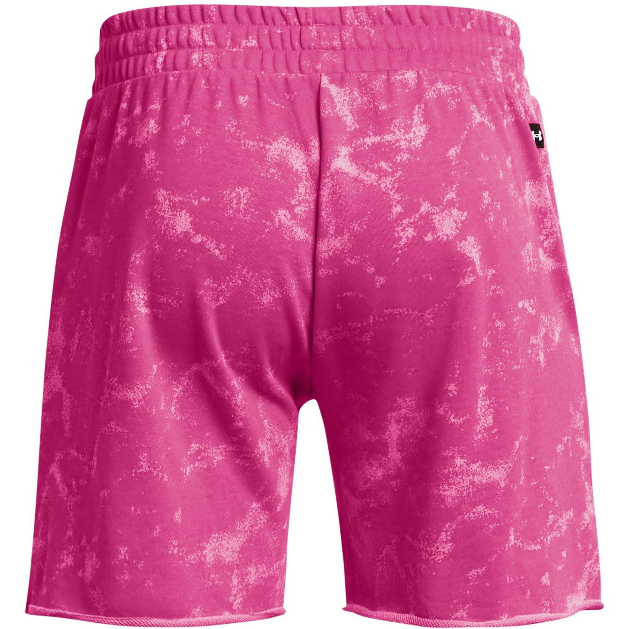 Pink - Under Armour - All Over Print Performance Gym Shorts - 2