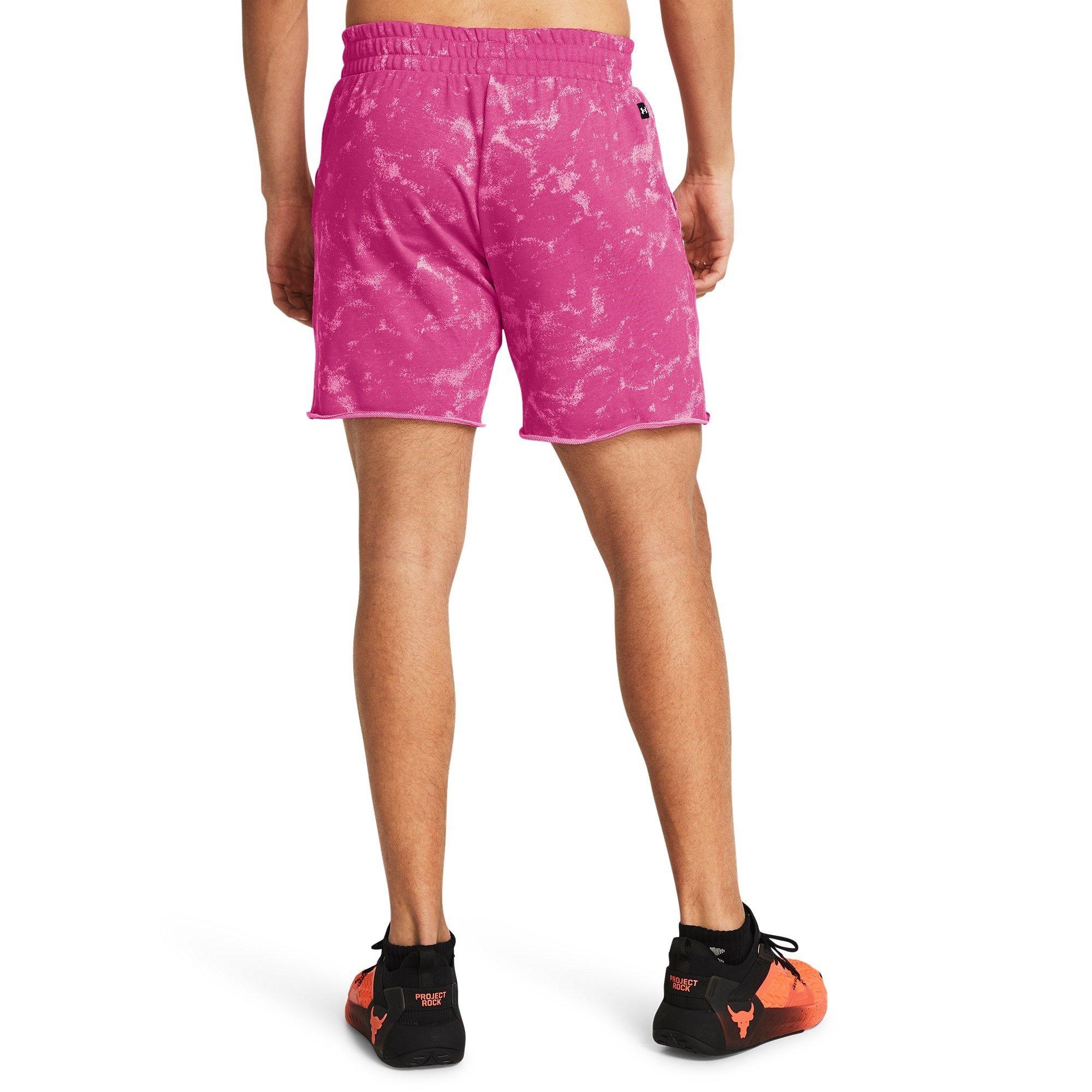 Pink - Under Armour - All Over Print Performance Gym Shorts - 4