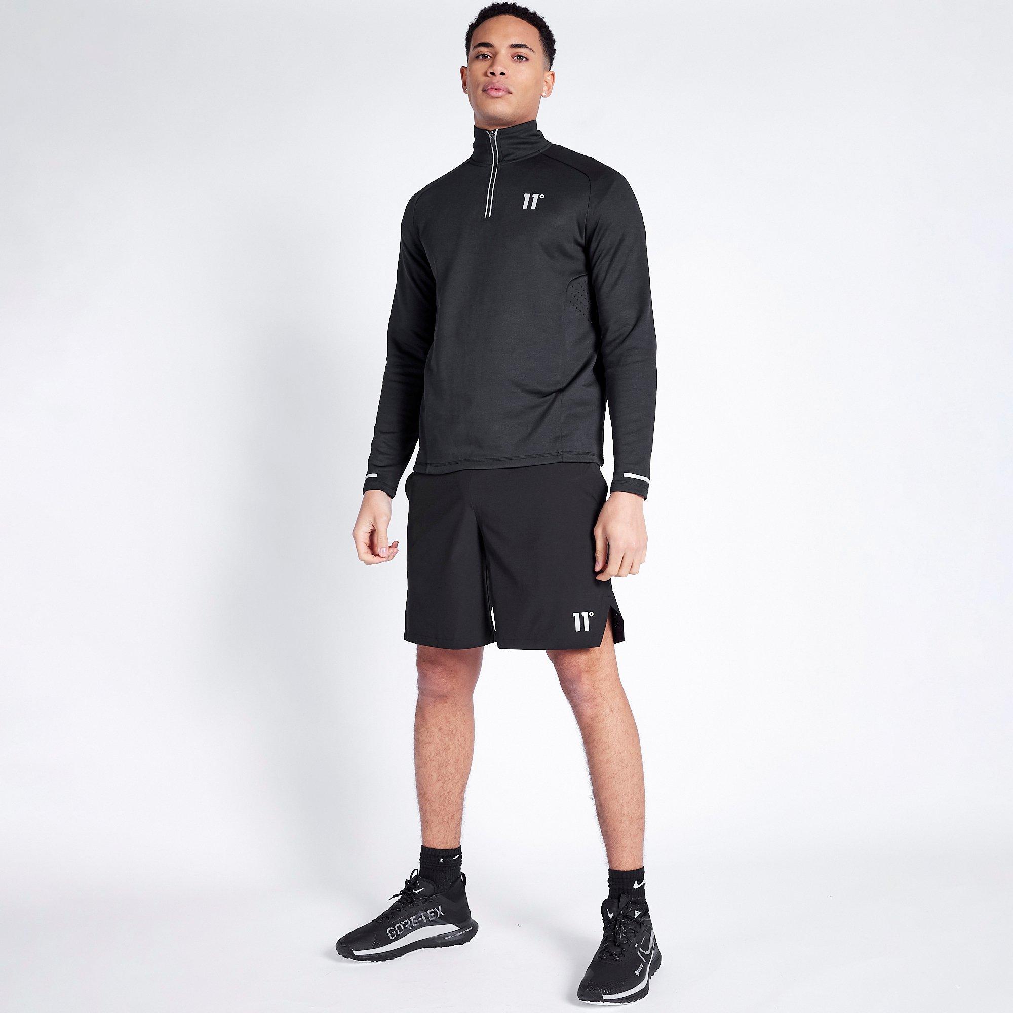 Black - 11 Degrees - Xenon Tech Shorts - Black - 4