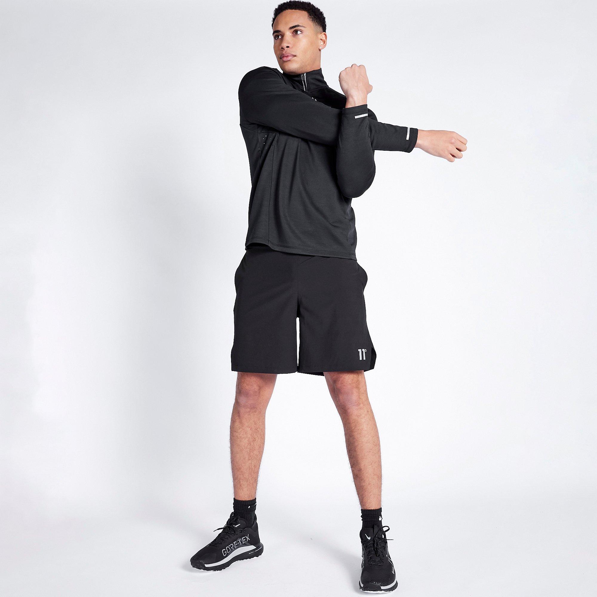 Black - 11 Degrees - Xenon Tech Shorts - Black - 5
