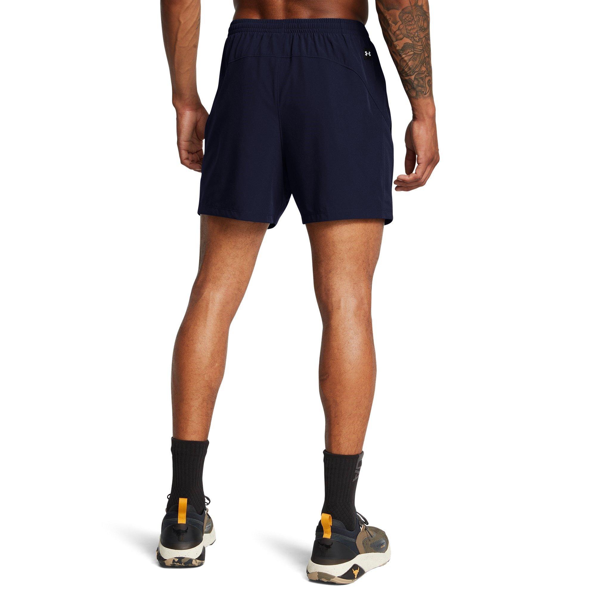 Blue - Under Armour - Rock Ultimate Performance Gym Shorts - 4