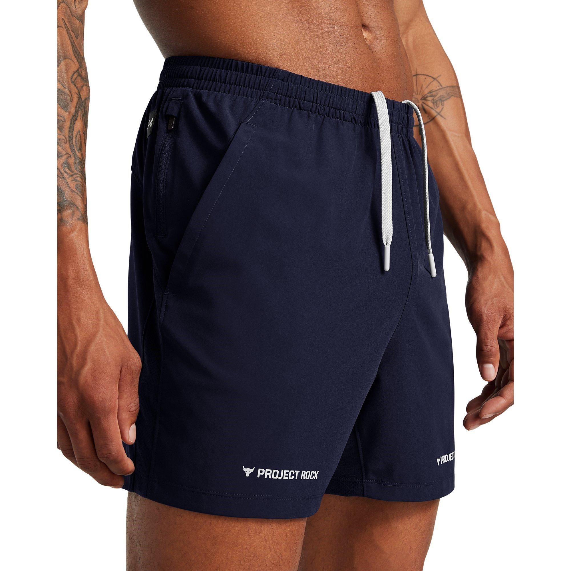Blue - Under Armour - Rock Ultimate Performance Gym Shorts - 5
