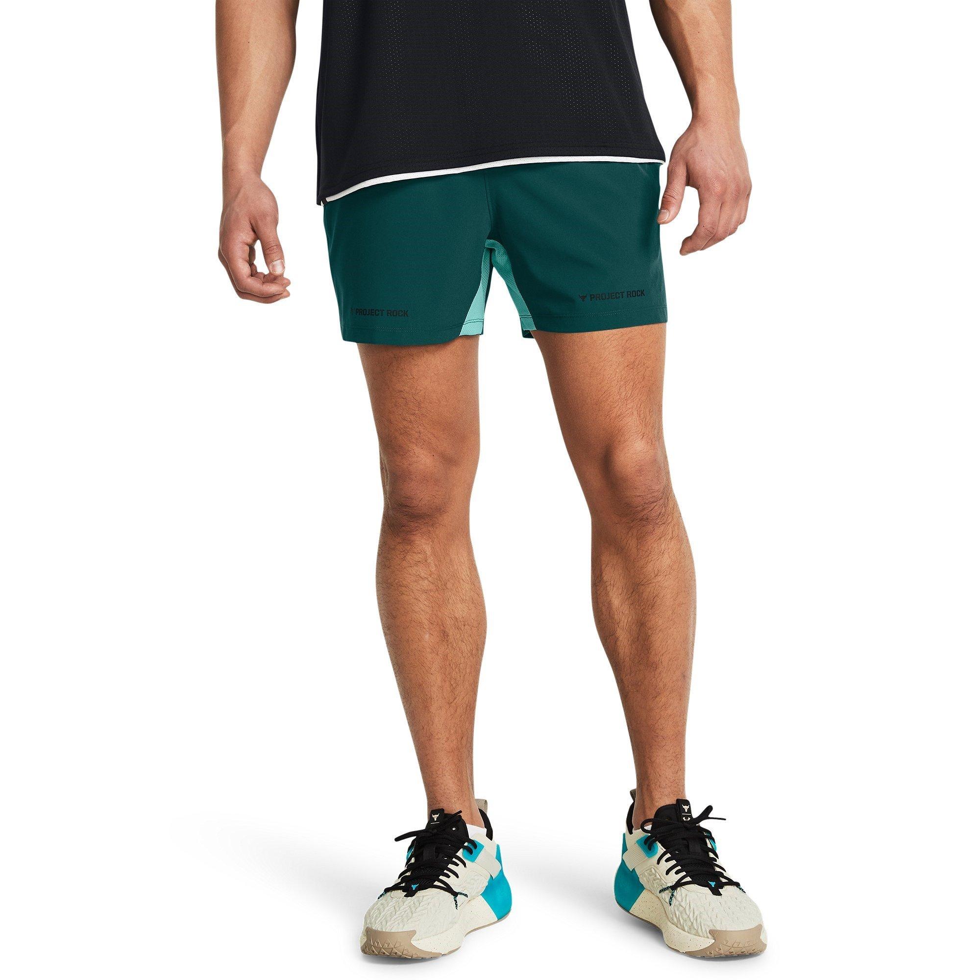 Blue - Under Armour - Men's Rock Ultimate Performance Gym Shorts - 3