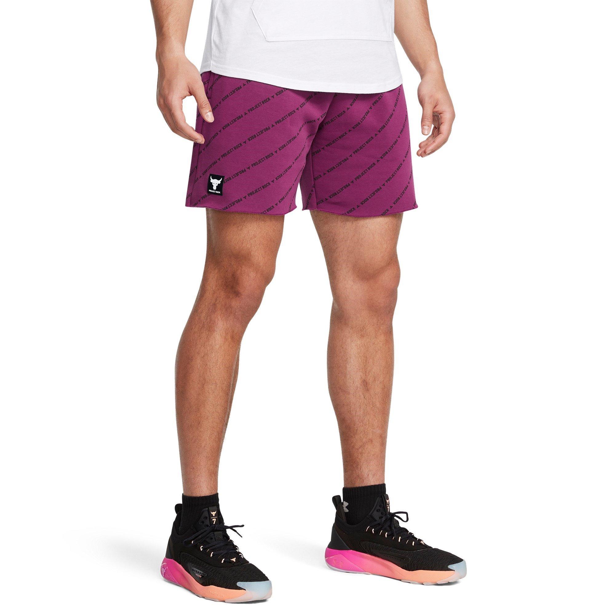 Purple - Under Armour - Performance Gym Shorts - 3