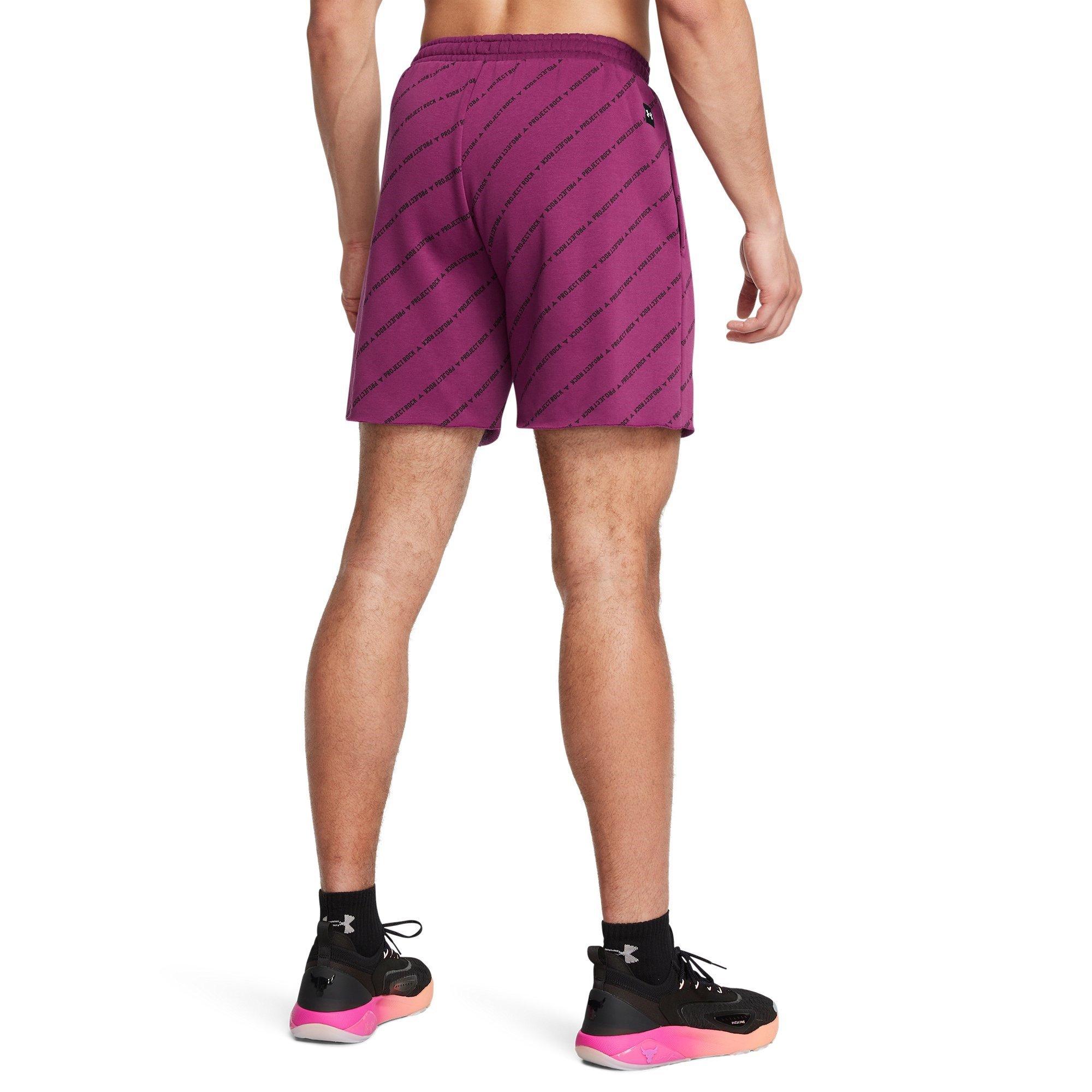 Purple - Under Armour - Performance Gym Shorts - 4