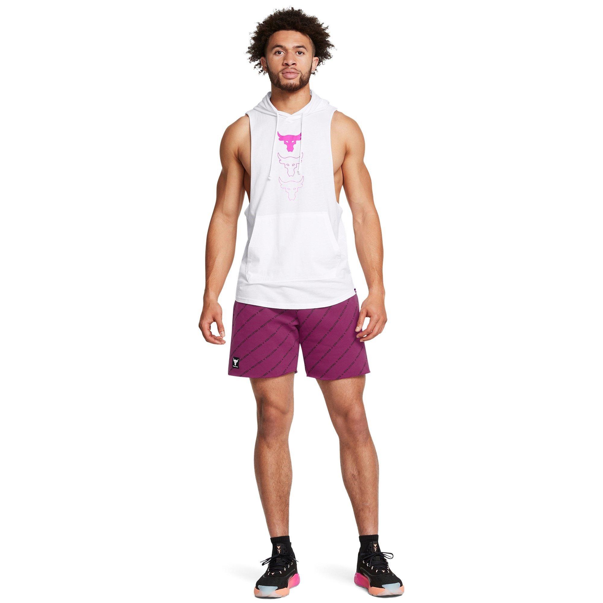 Purple - Under Armour - Performance Gym Shorts - 6