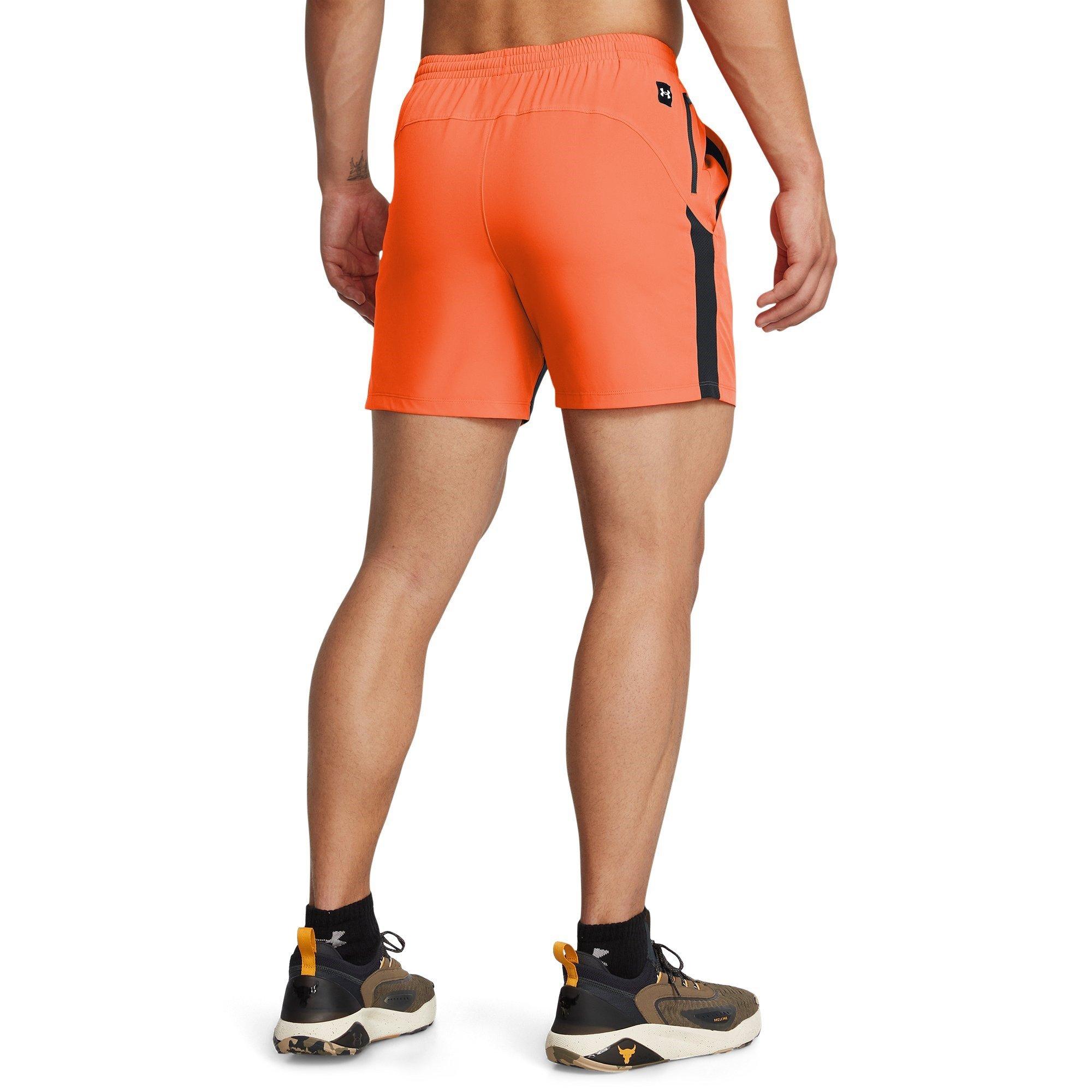 Orange - Under Armour - Performance Gym Shorts - 4