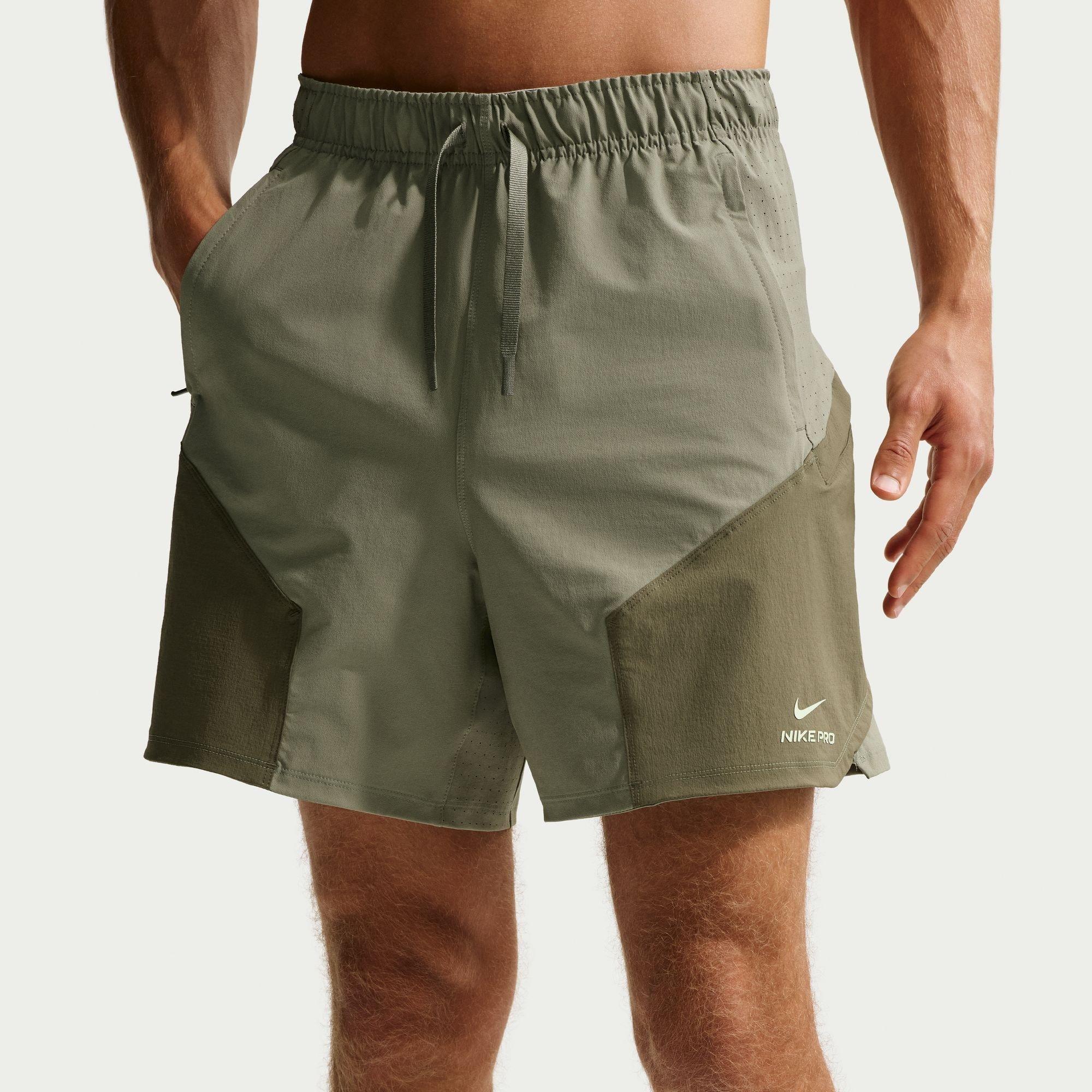 Nike Men's Performance Gym Shorts - Light Army - M