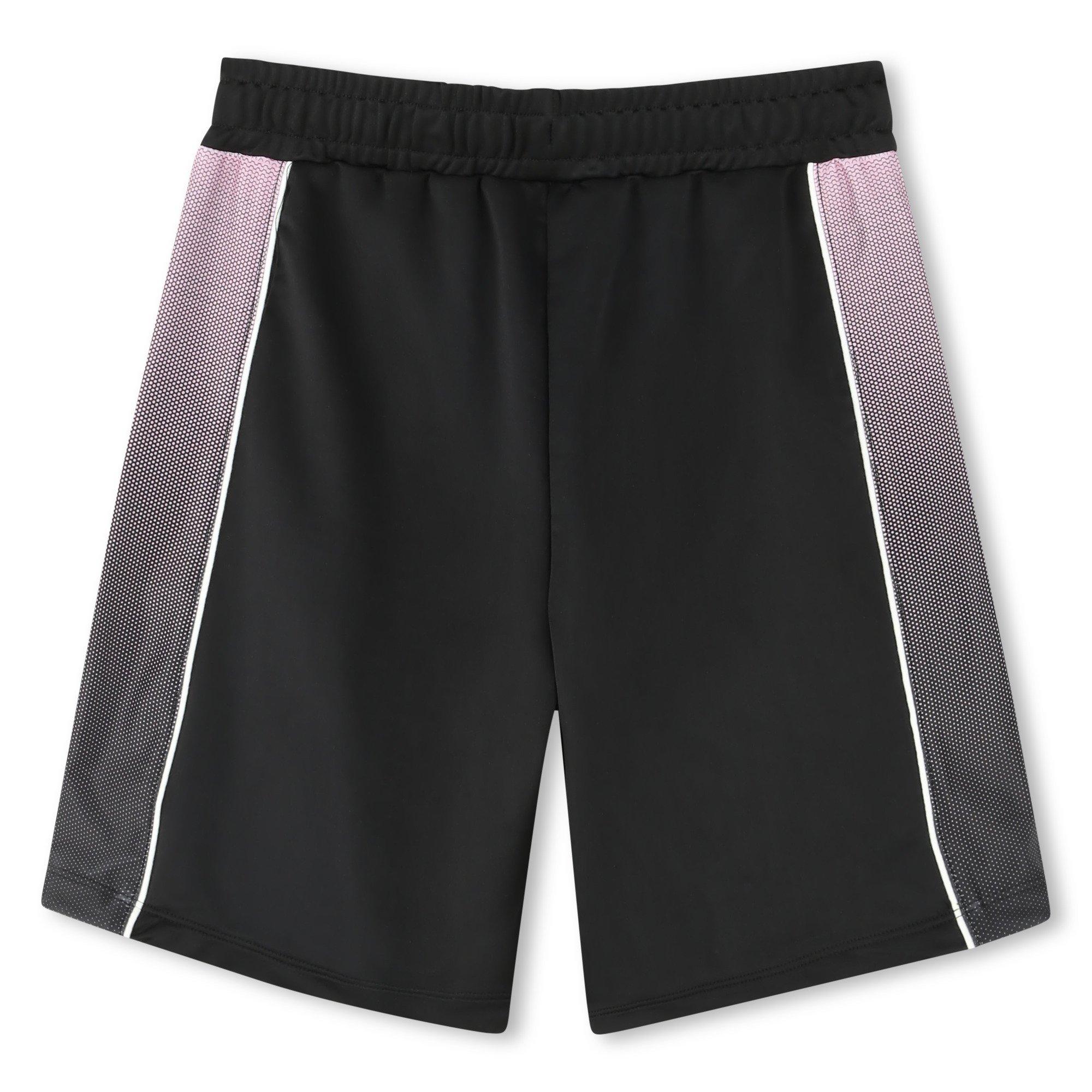 Black 09B - Boss - Kids Logo Design Shorts - 2