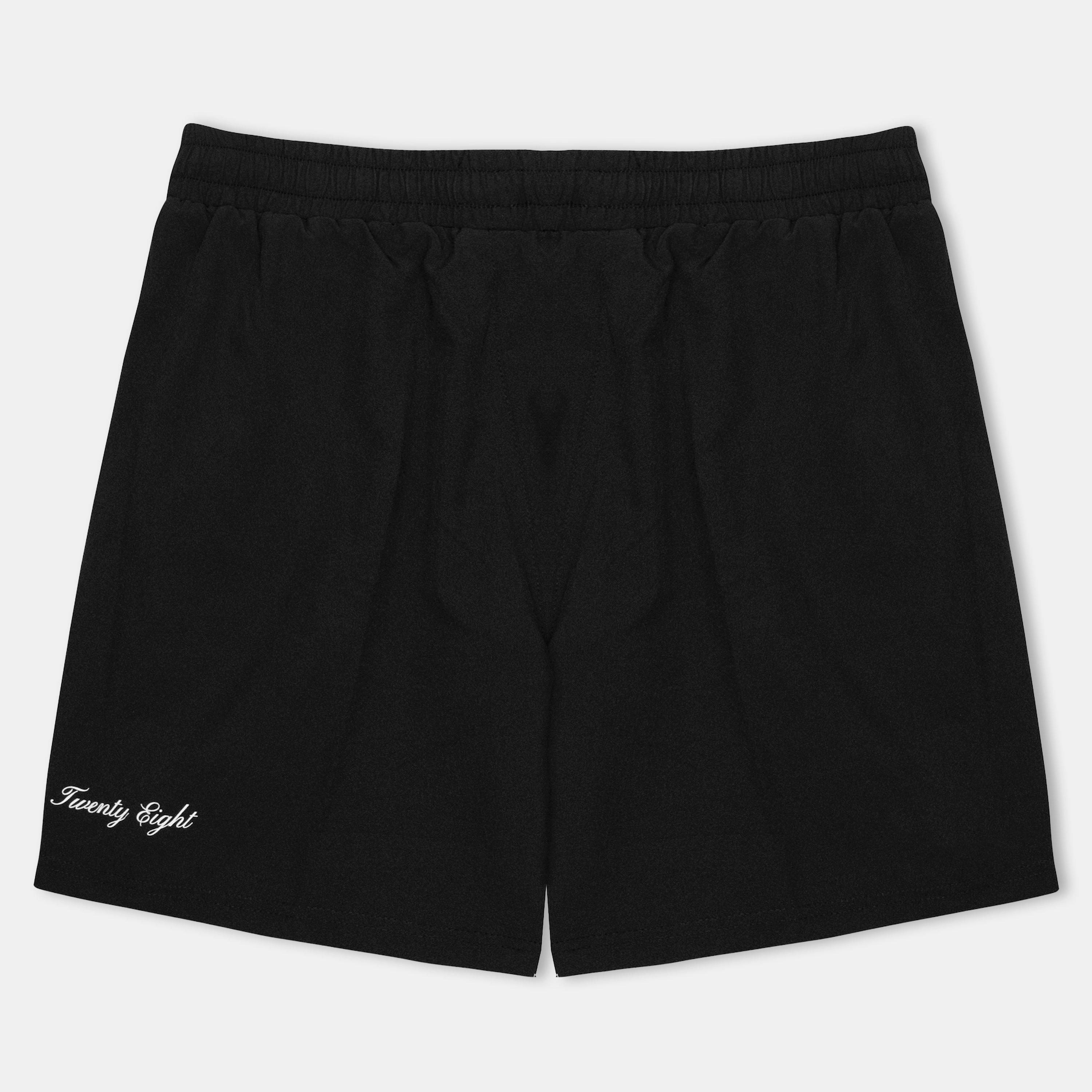 Black - 28 Club - Men's Performance Gym Shorts - 2